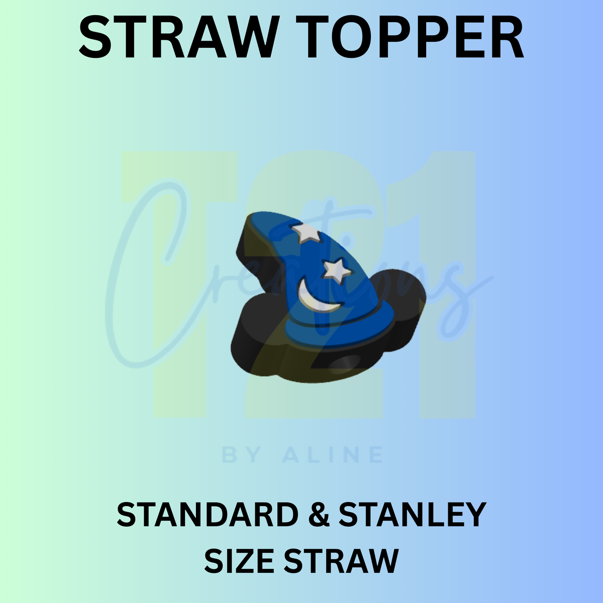 SORCERER HAT STRAW TOPPER