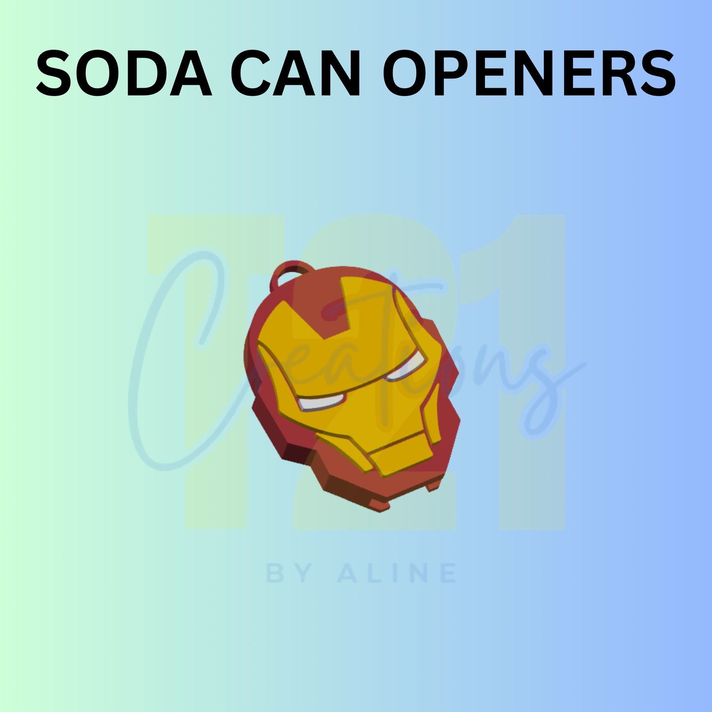 HEROE 1 SODA CAN OPENER KEYCHAIN