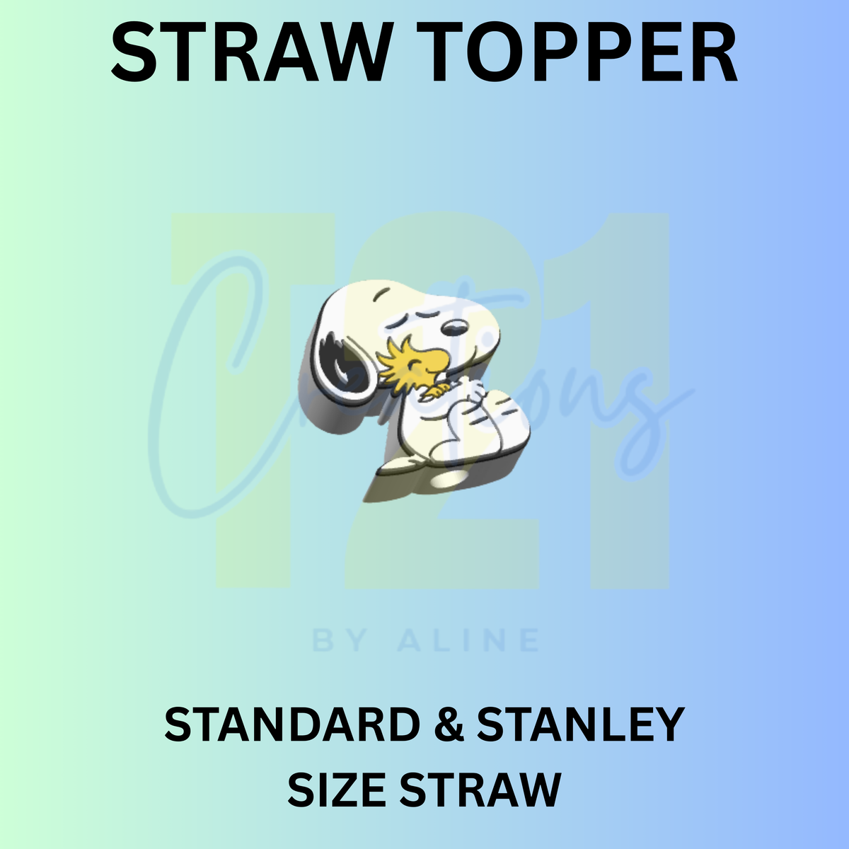 WHITE DOG STRAW TOPPER