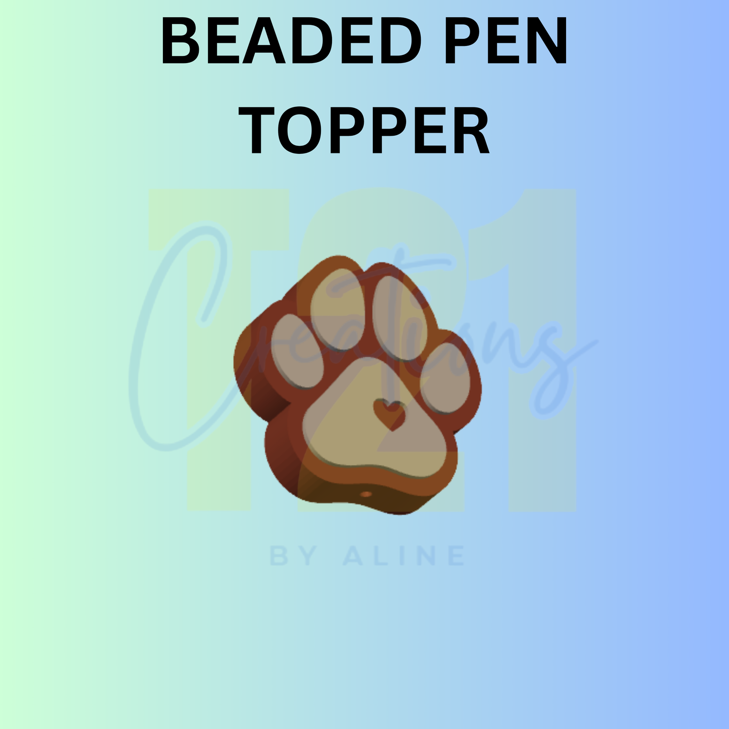 DOG PAW PEN TOPPER