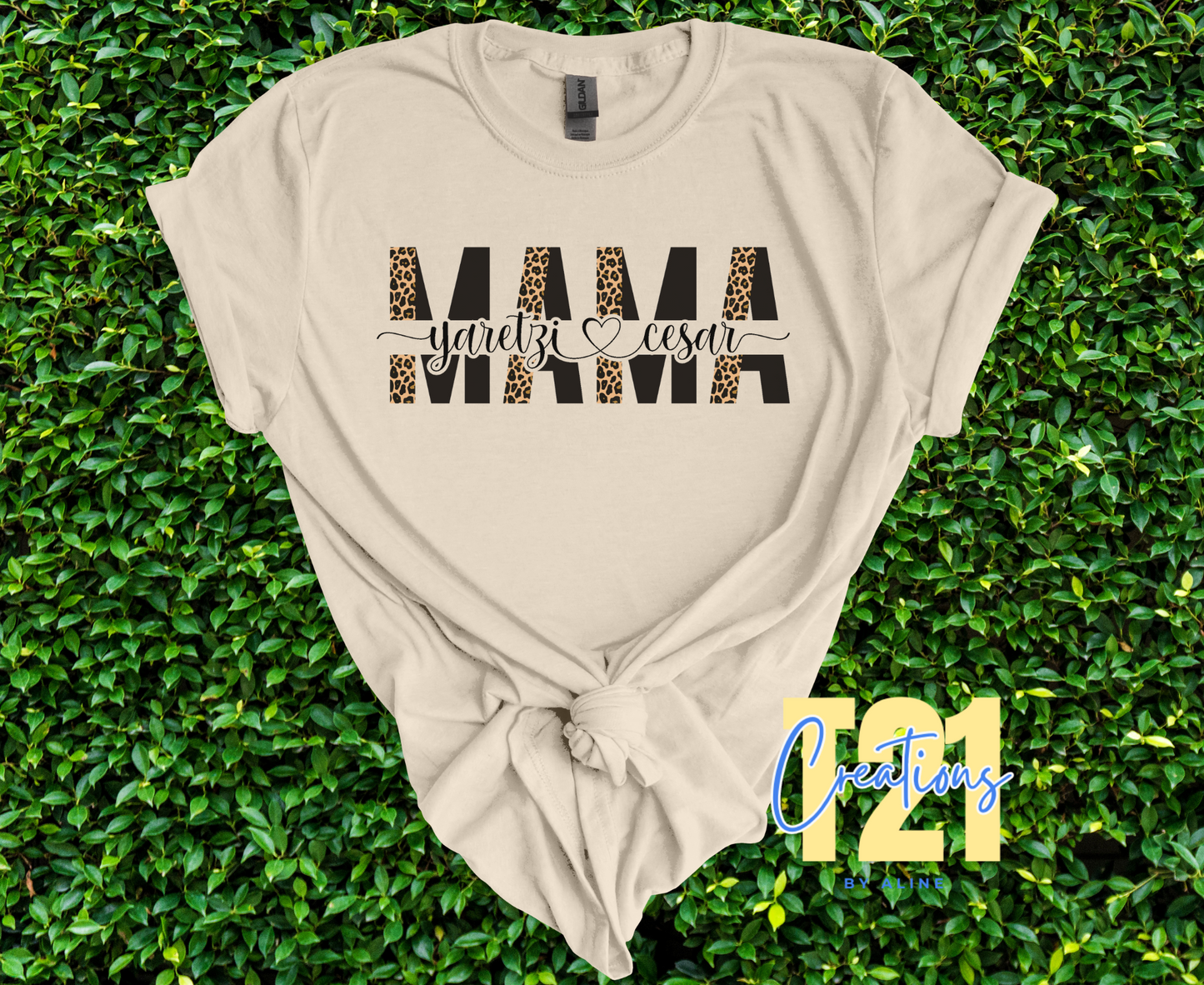 MAMA PERSONALIZED TSHIRT