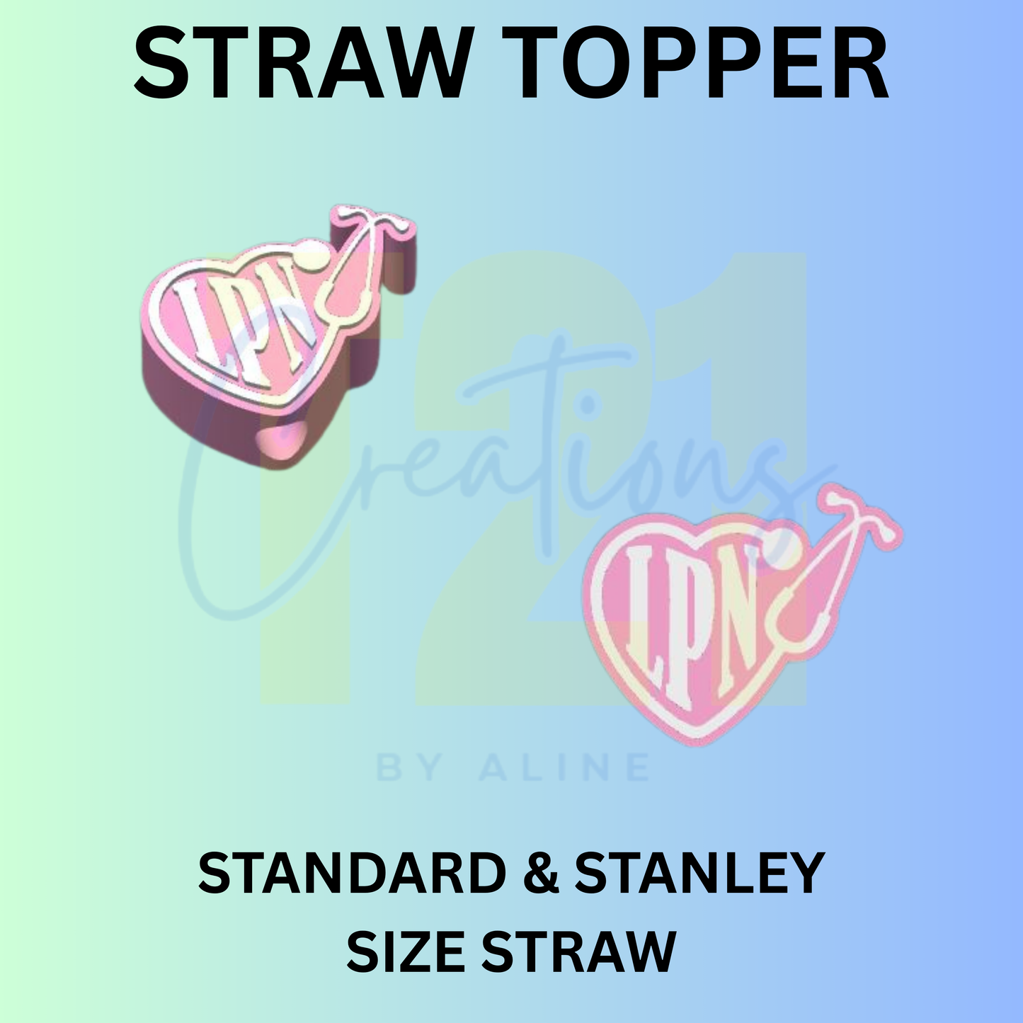 LPN STRAW TOPPER