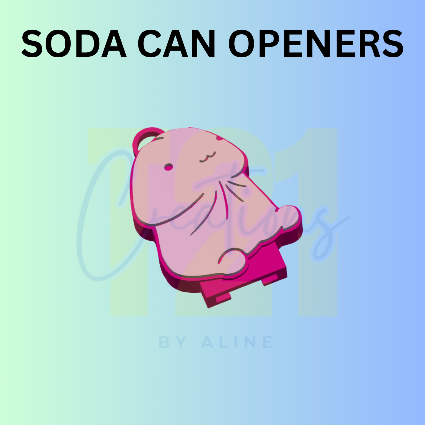 RICAHRD 2 SODA CAN OPENER KEYCHAIN