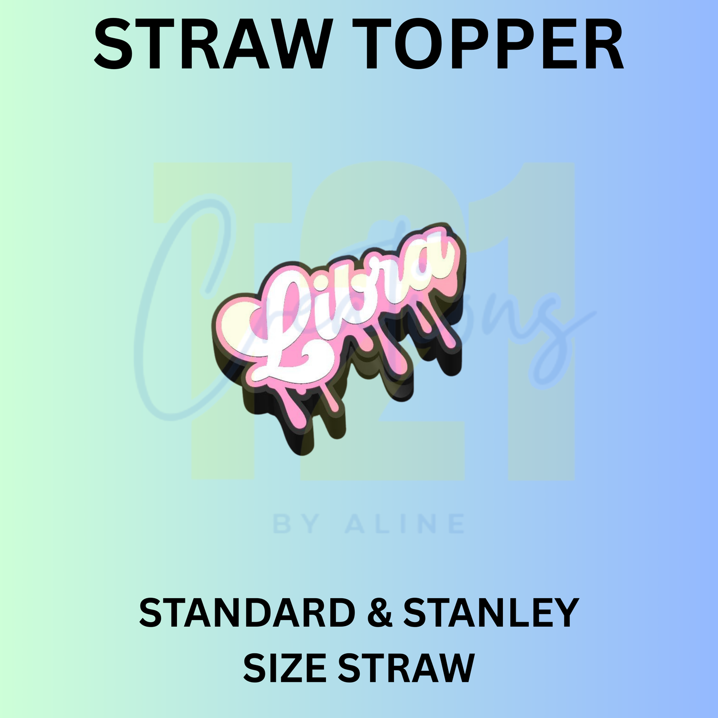 LIBRA STRAW TOPPER