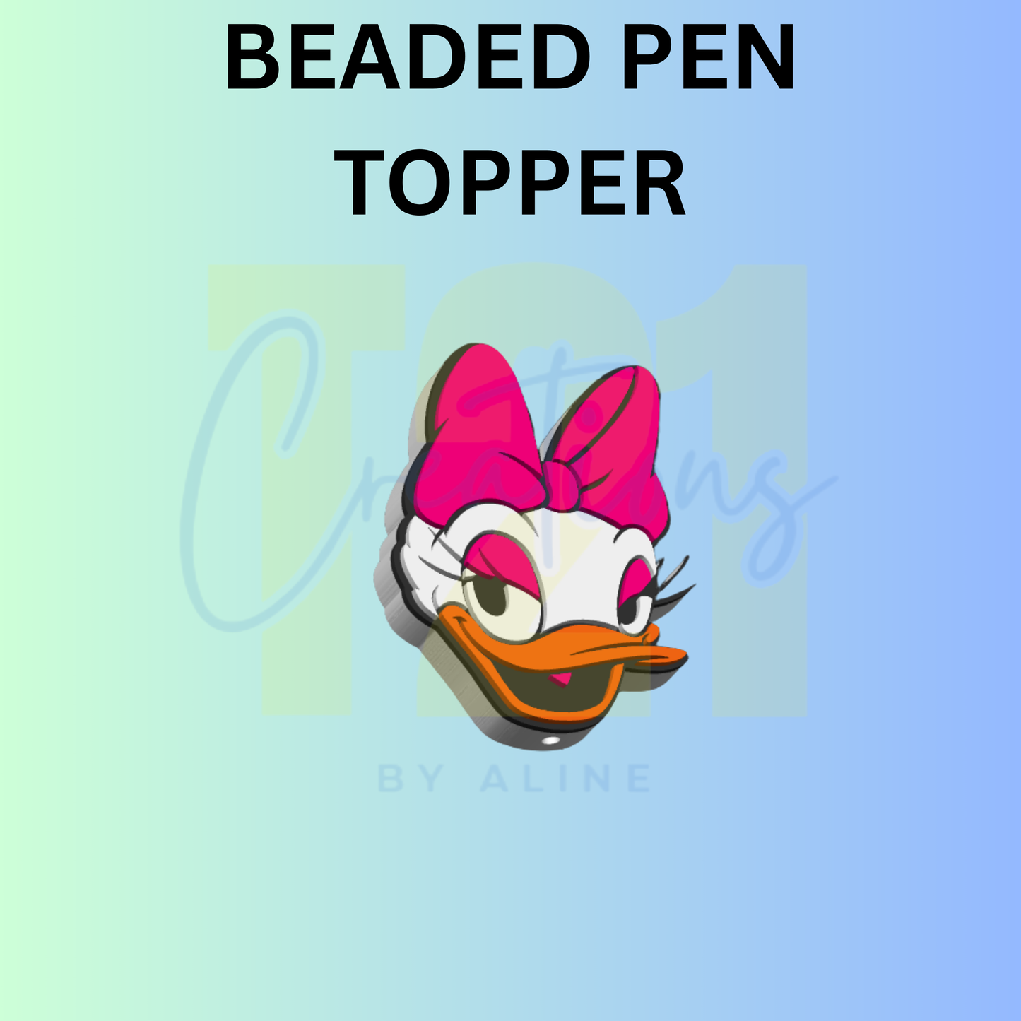 GIRL DUCK PEN TOPPER