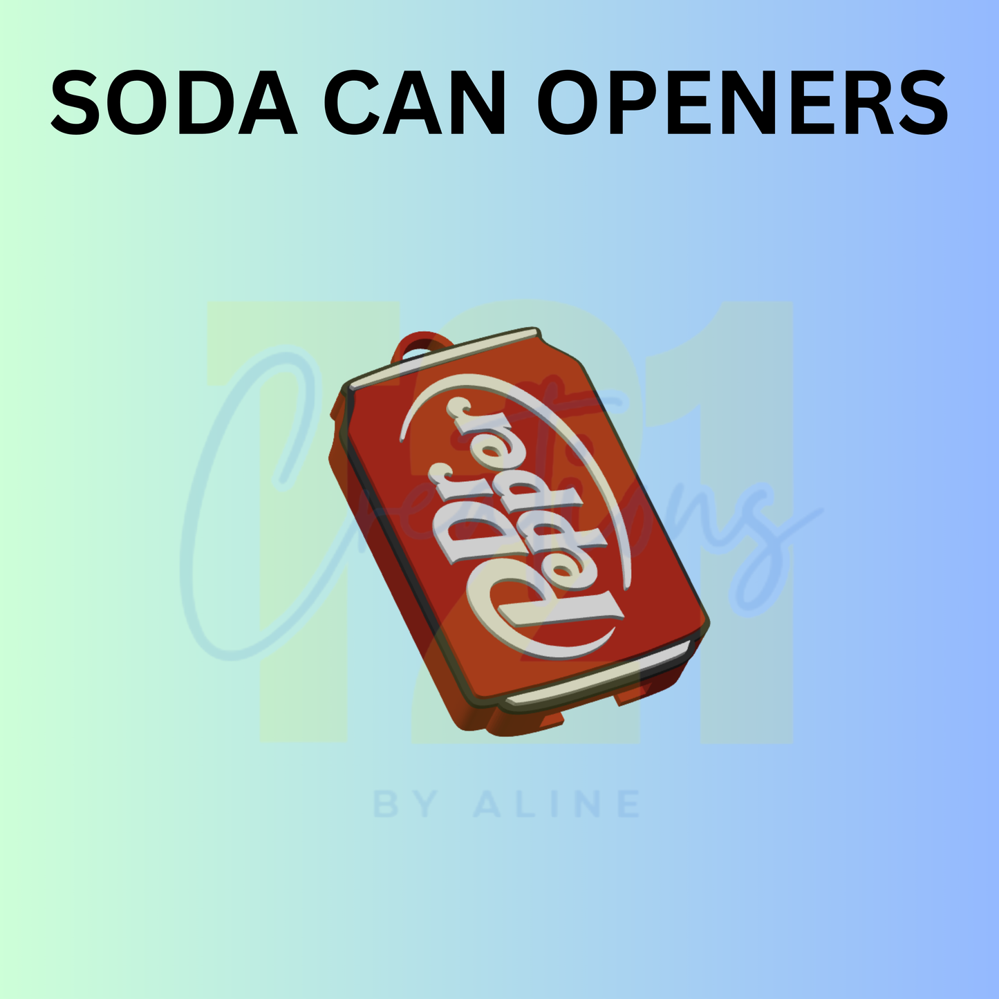 DR SODA CAN OPENER KEYCHAIN