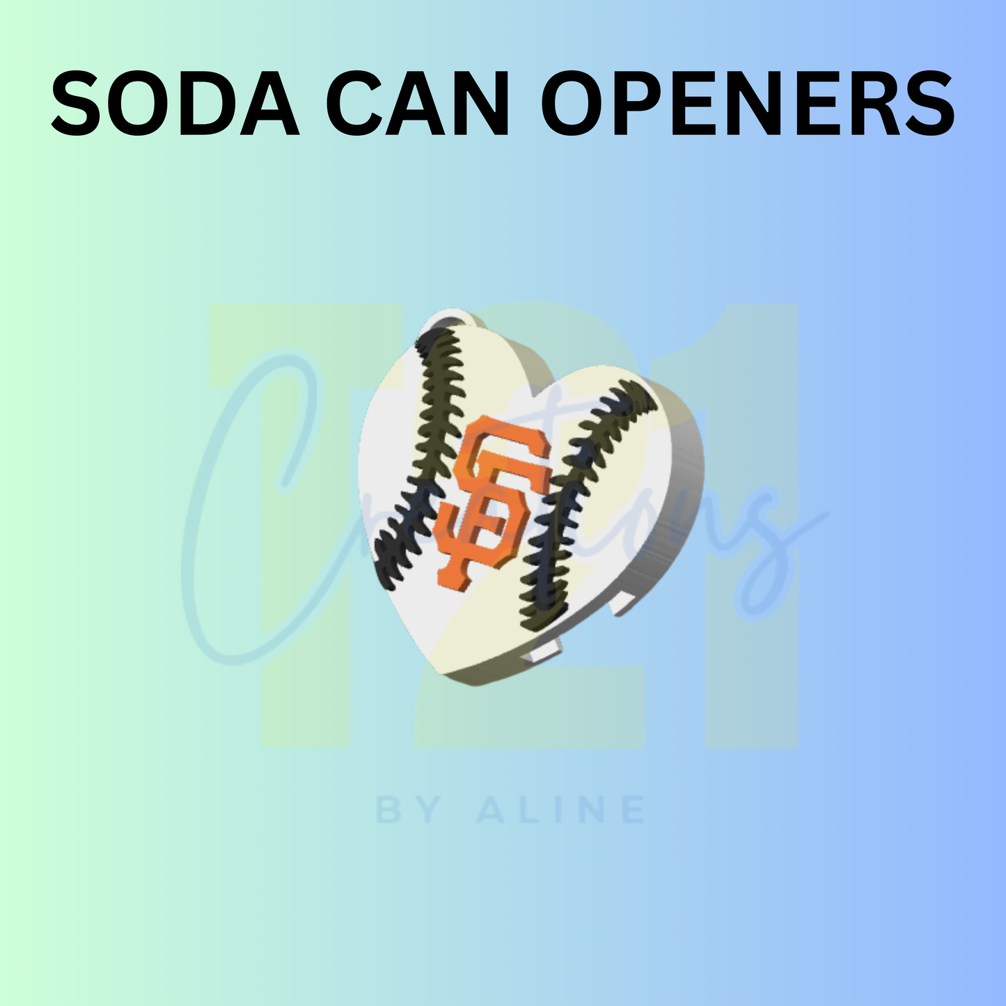 SF CAN OPENER KEYCHAIN