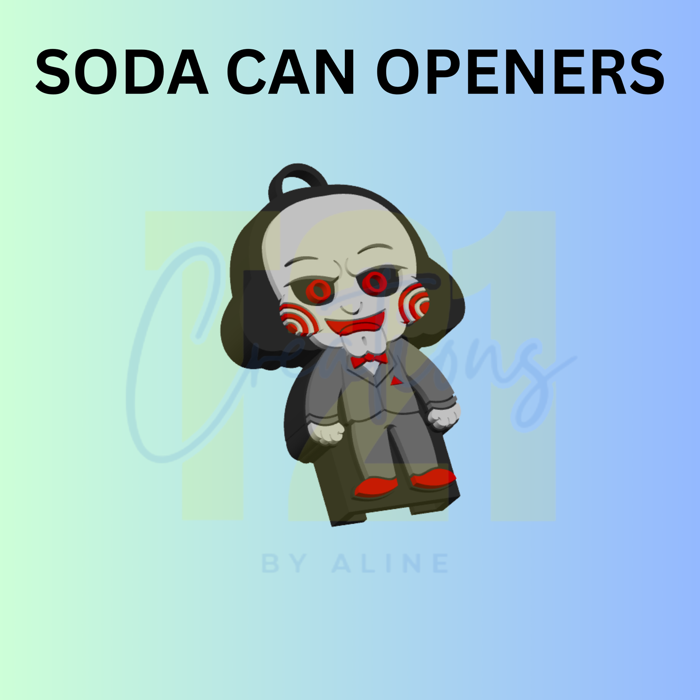 S-AW CAN OPENER KEYCHAIN