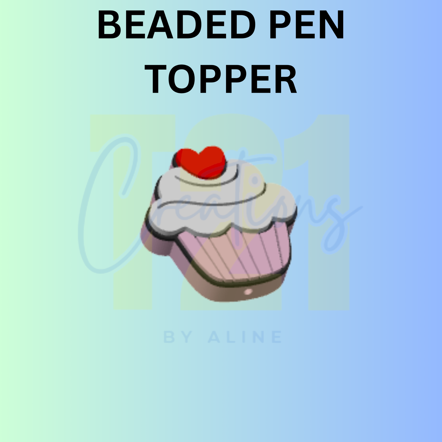 CUPCAKE PEN TOPPER