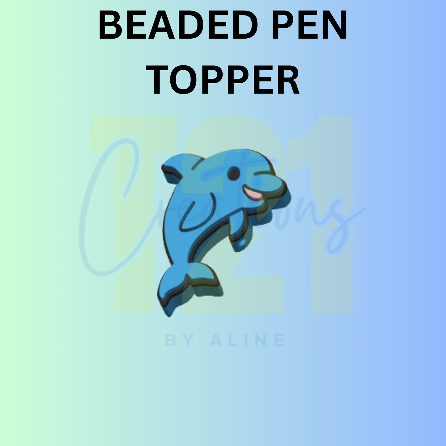 DOLPHIN PEN TOPPER