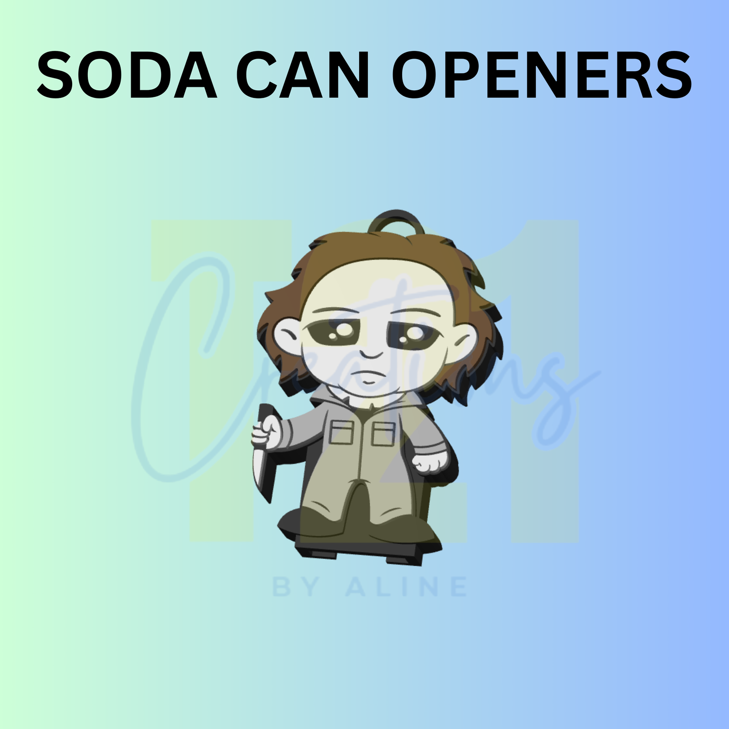 M-AYERS CAN OPENER KEYCHAIN