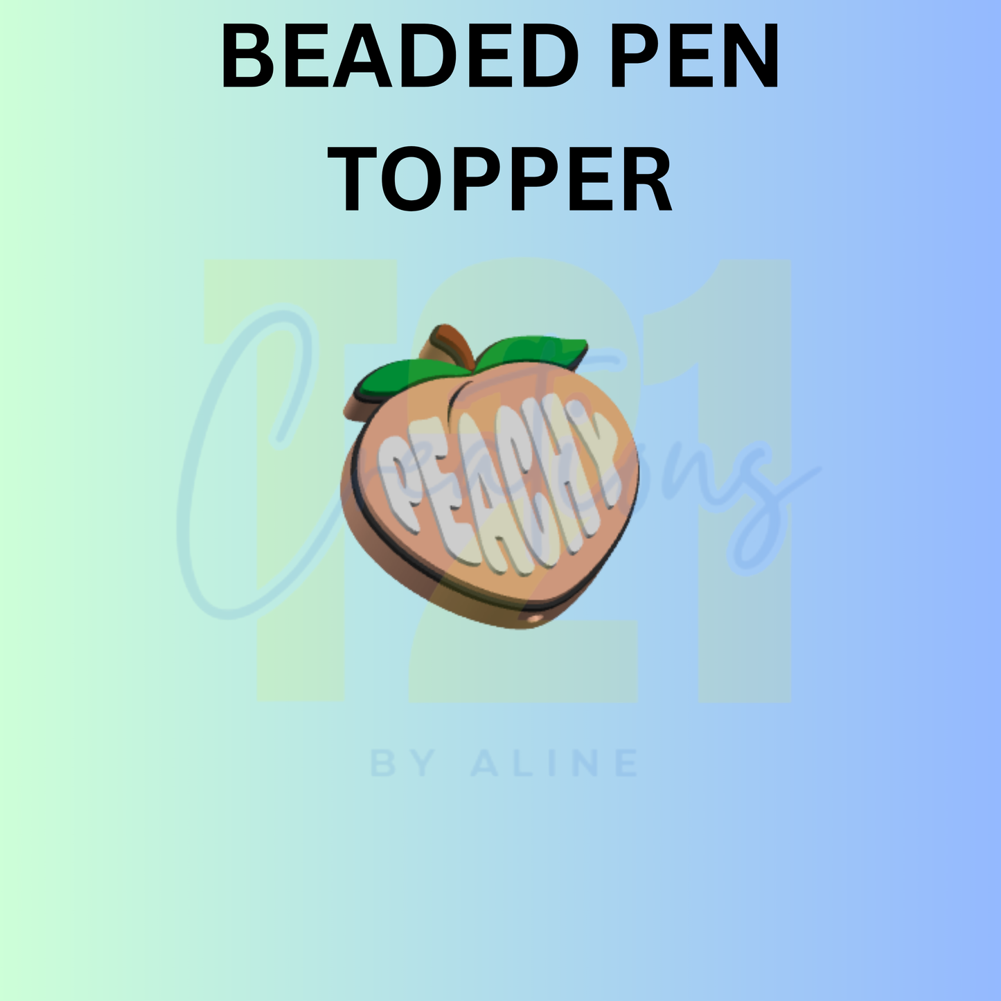 PEACHY PEN TOPPER