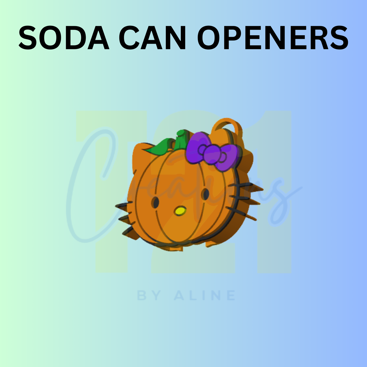 H-K PUMPKIN CAN OPENER KEYCHAIN
