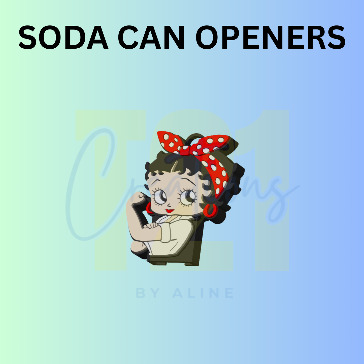 SASSY GIRL 2 CAN OPENER KEYCHAIN