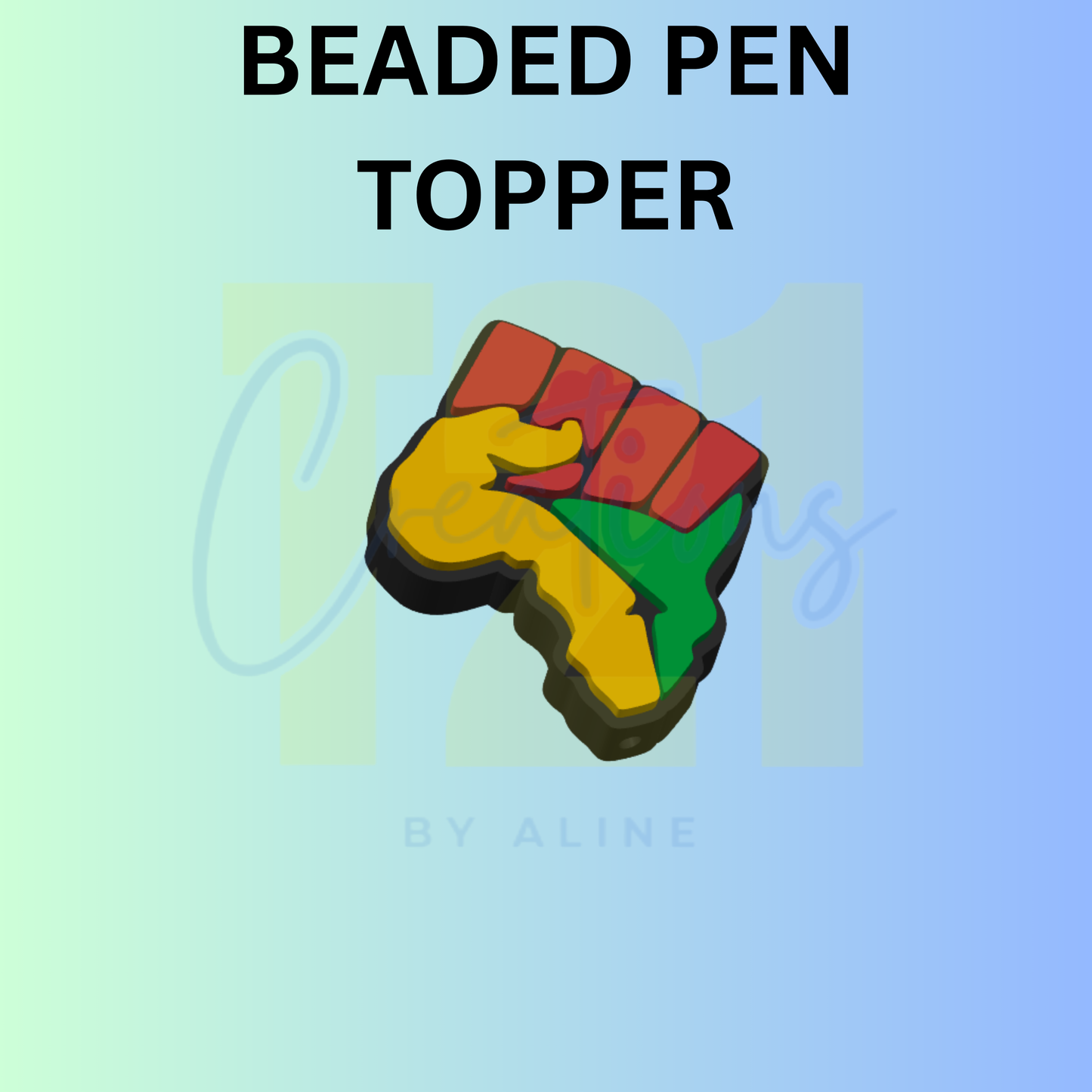 JUNETEENTH 2 PEN TOPPER