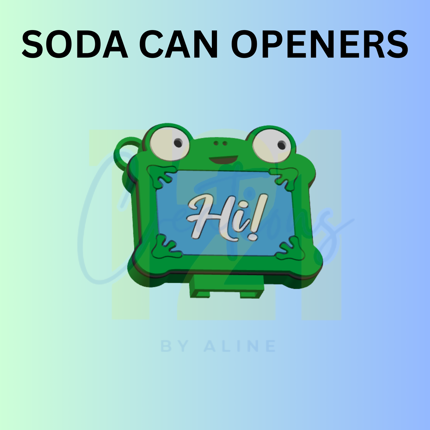IPAD CAN OPENER KEYCHAIN