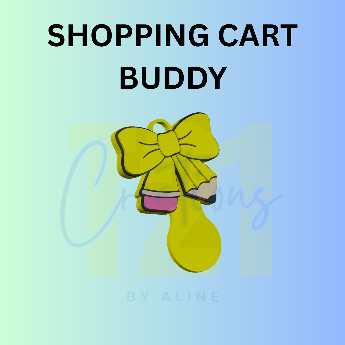 PENCIL BOW SHOPPING CART BUDDY