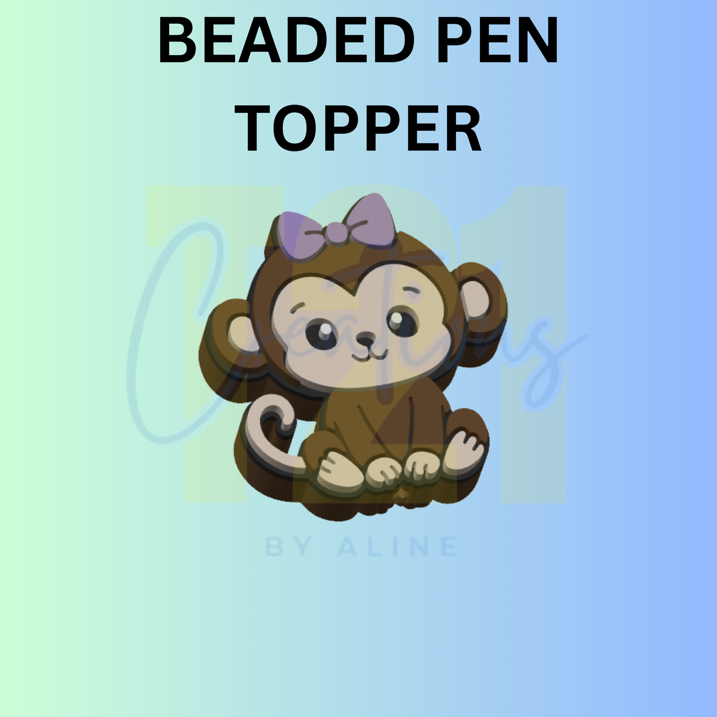 MONKEY PEN TOPPER