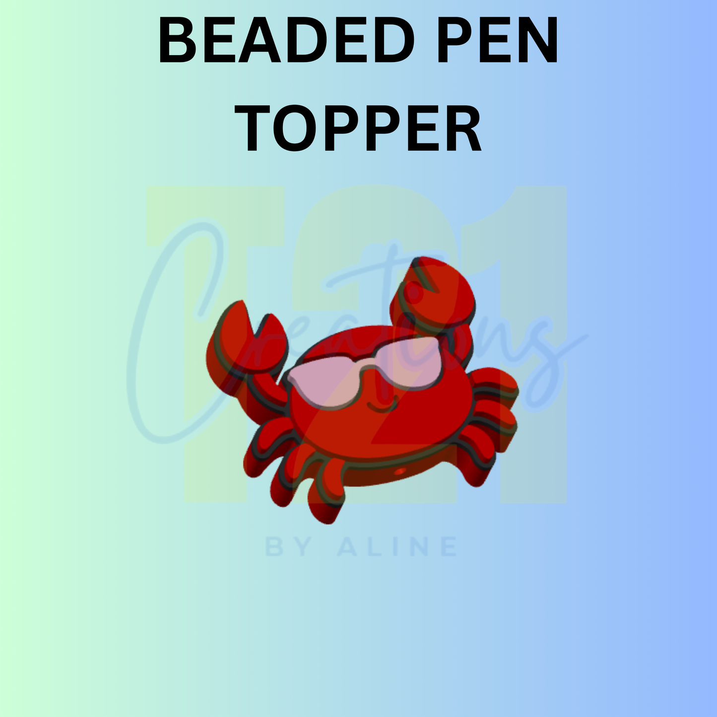 COOL CRAB PEN TOPPER