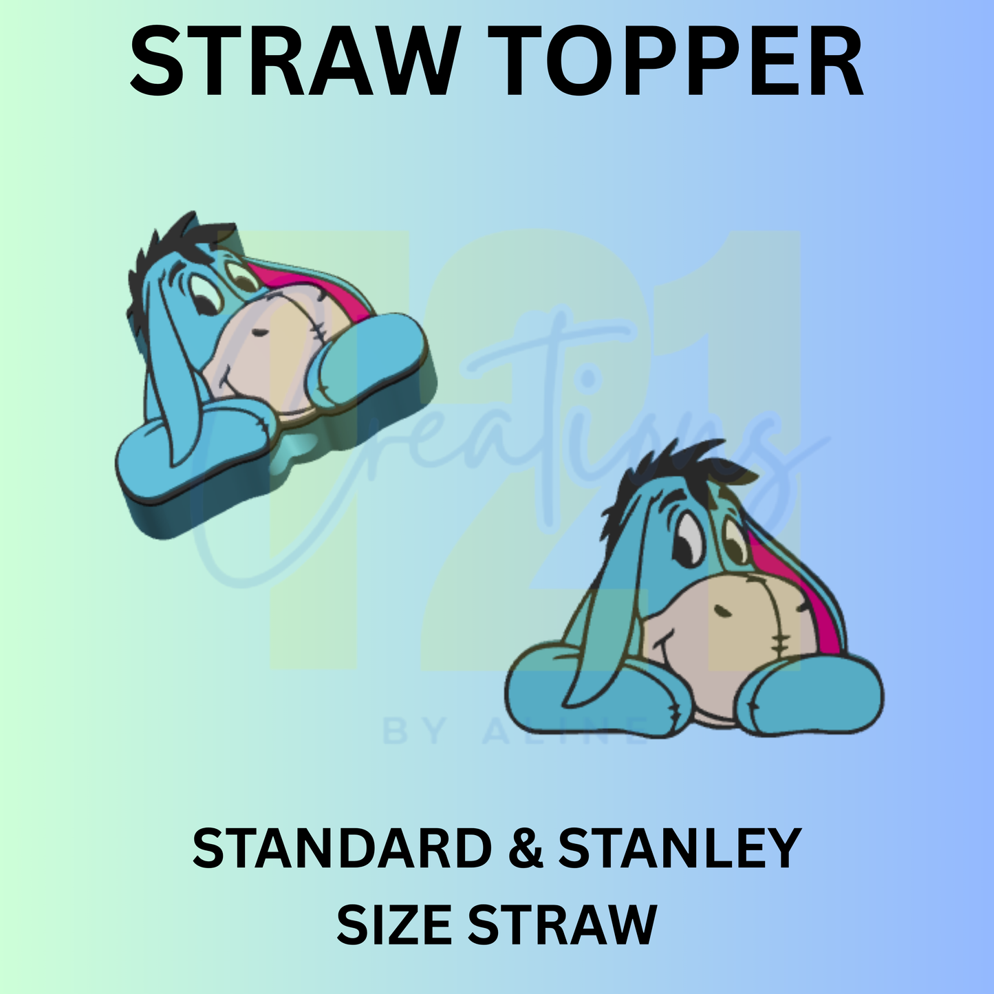 DONKEY STRAW TOPPER