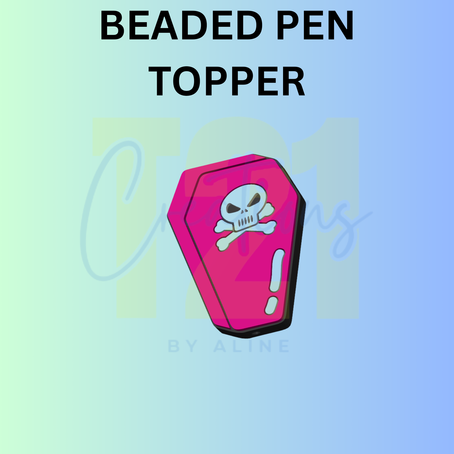 COFFIN PEN TOPPER