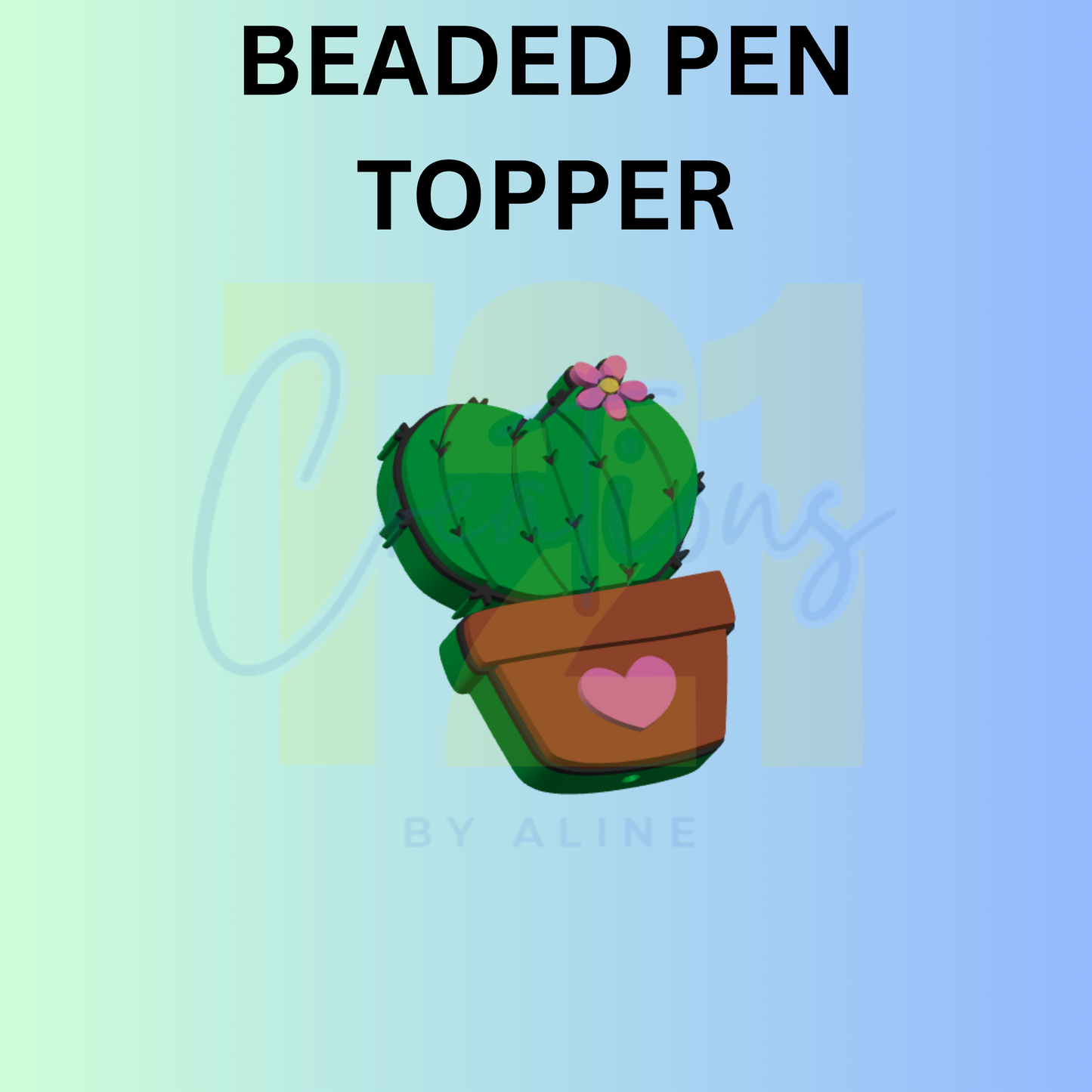 CACTUS PEN TOPPER