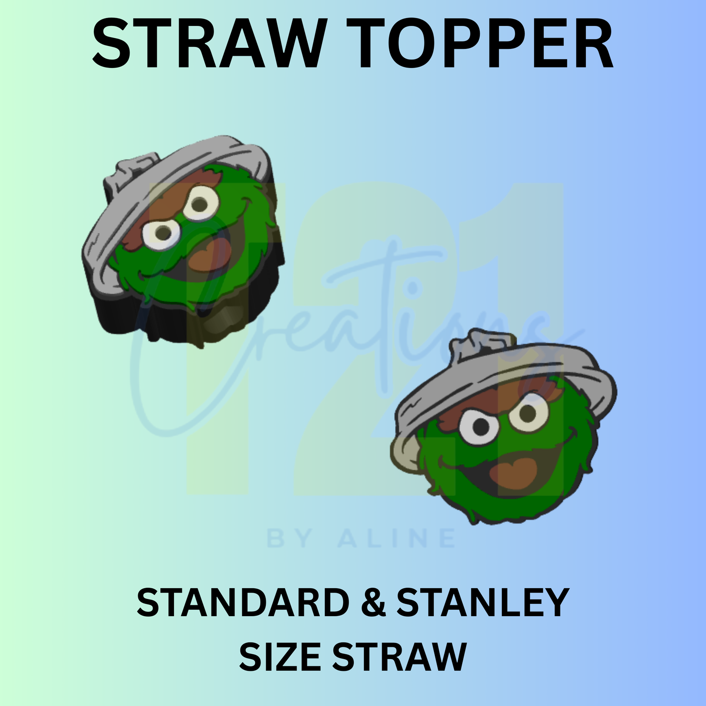 GROUCH STRAW TOPPER