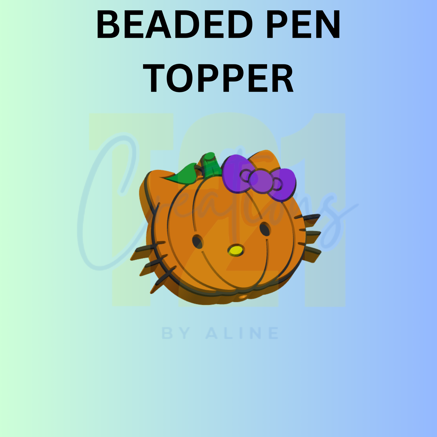 H-K PUMPKIN PEN TOPPER