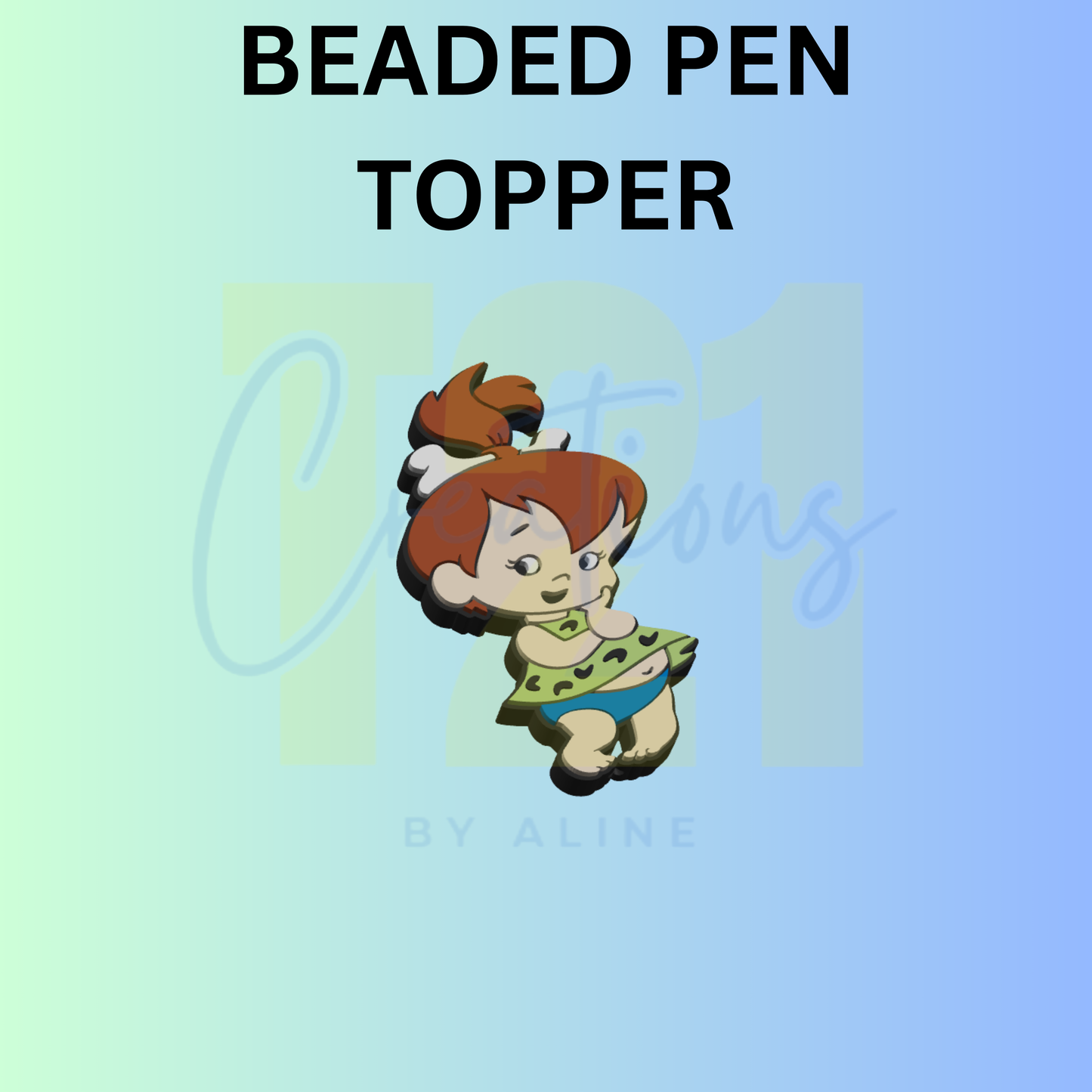 PEBBLES PEN TOPPER