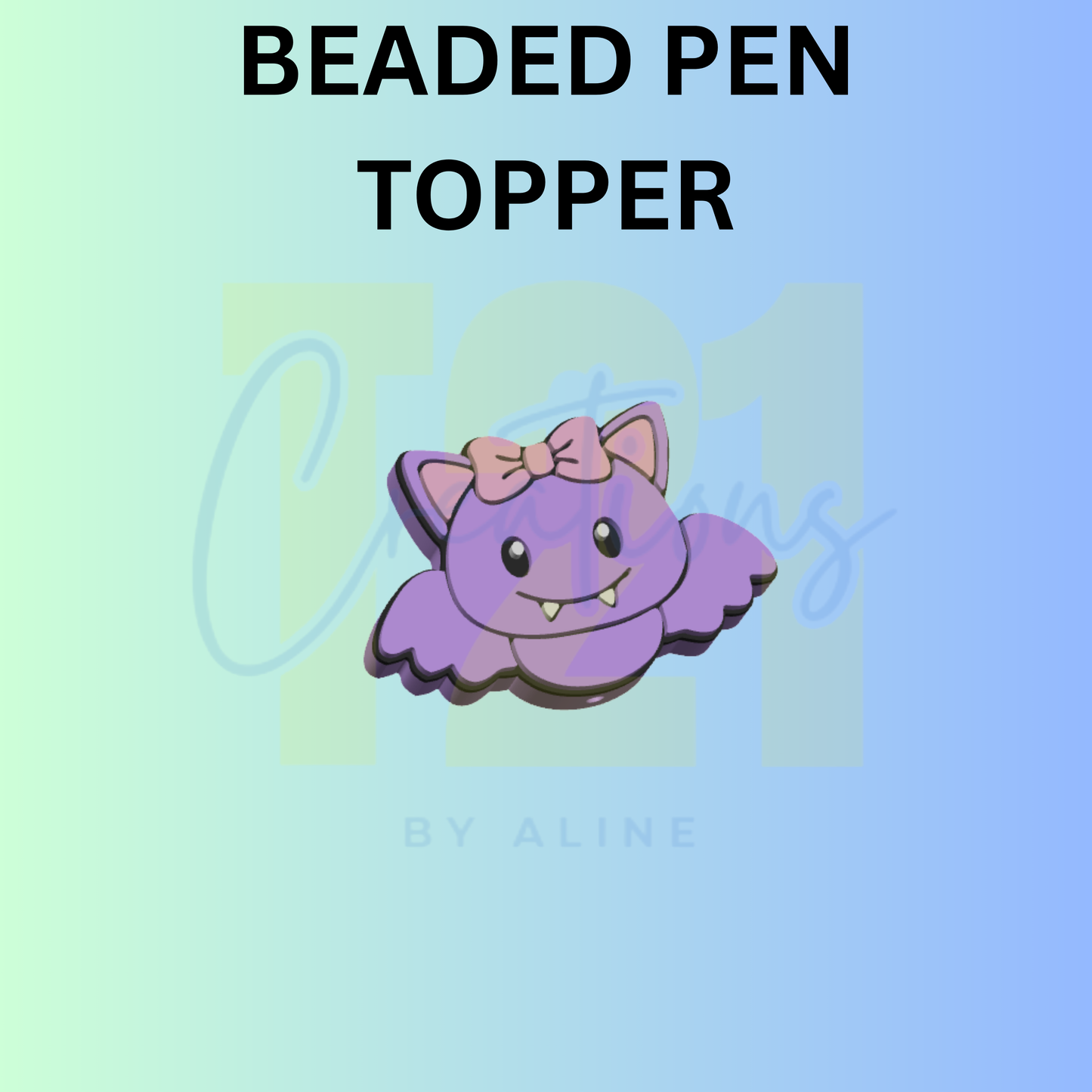 COQUETTE BAT PEN TOPPER