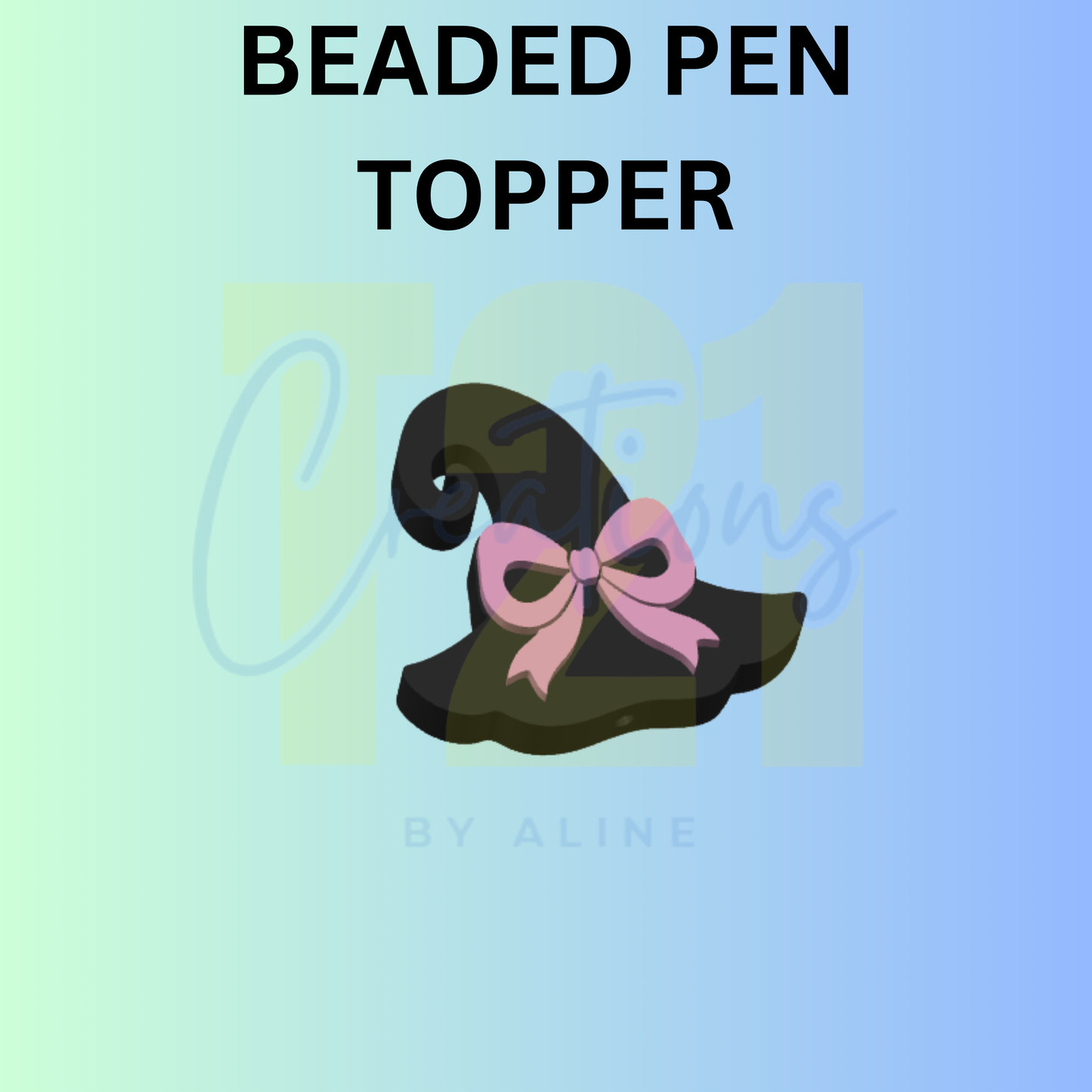 WITCH HAT PEN TOPPER