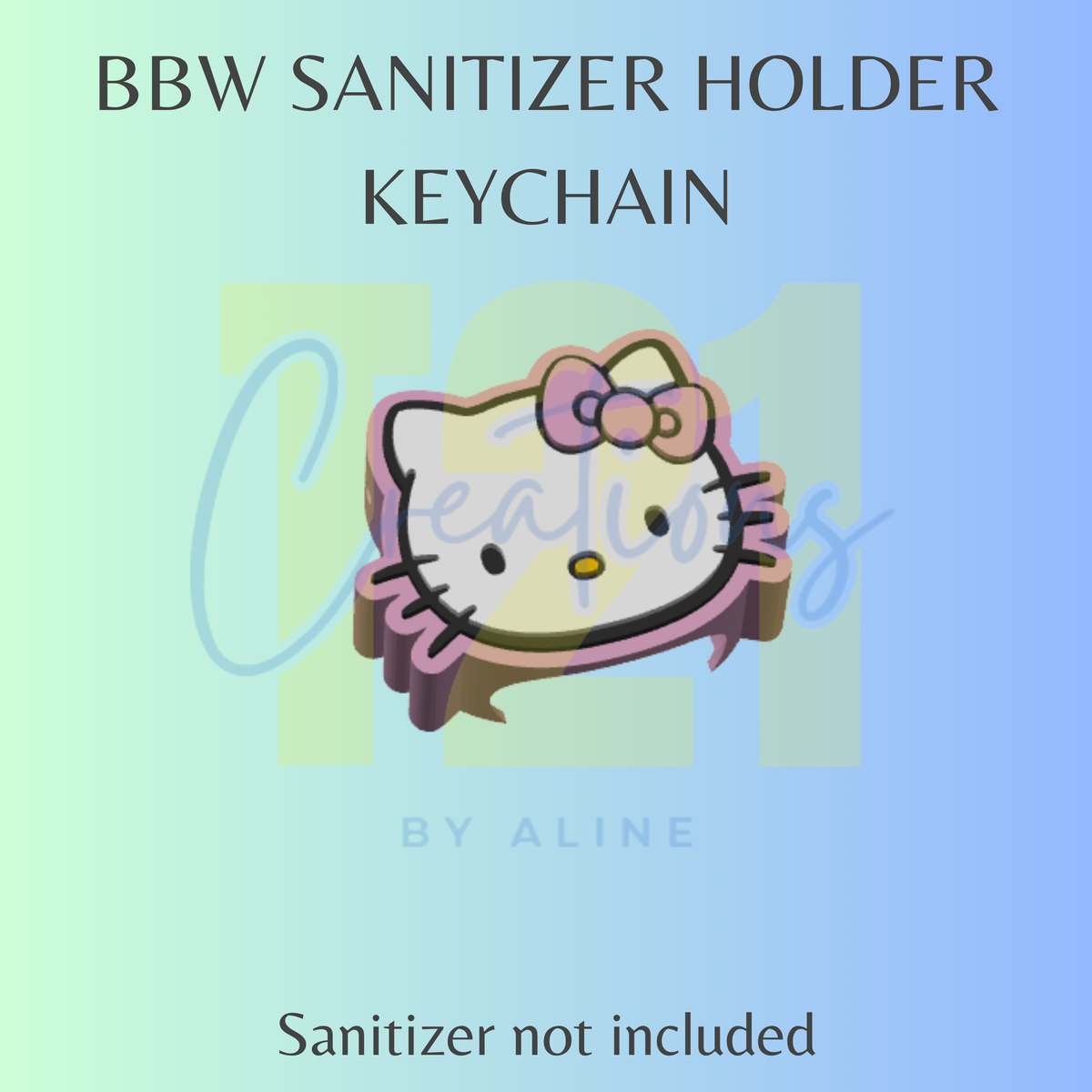 H/K BBW SANITIZER KEYCHAIN