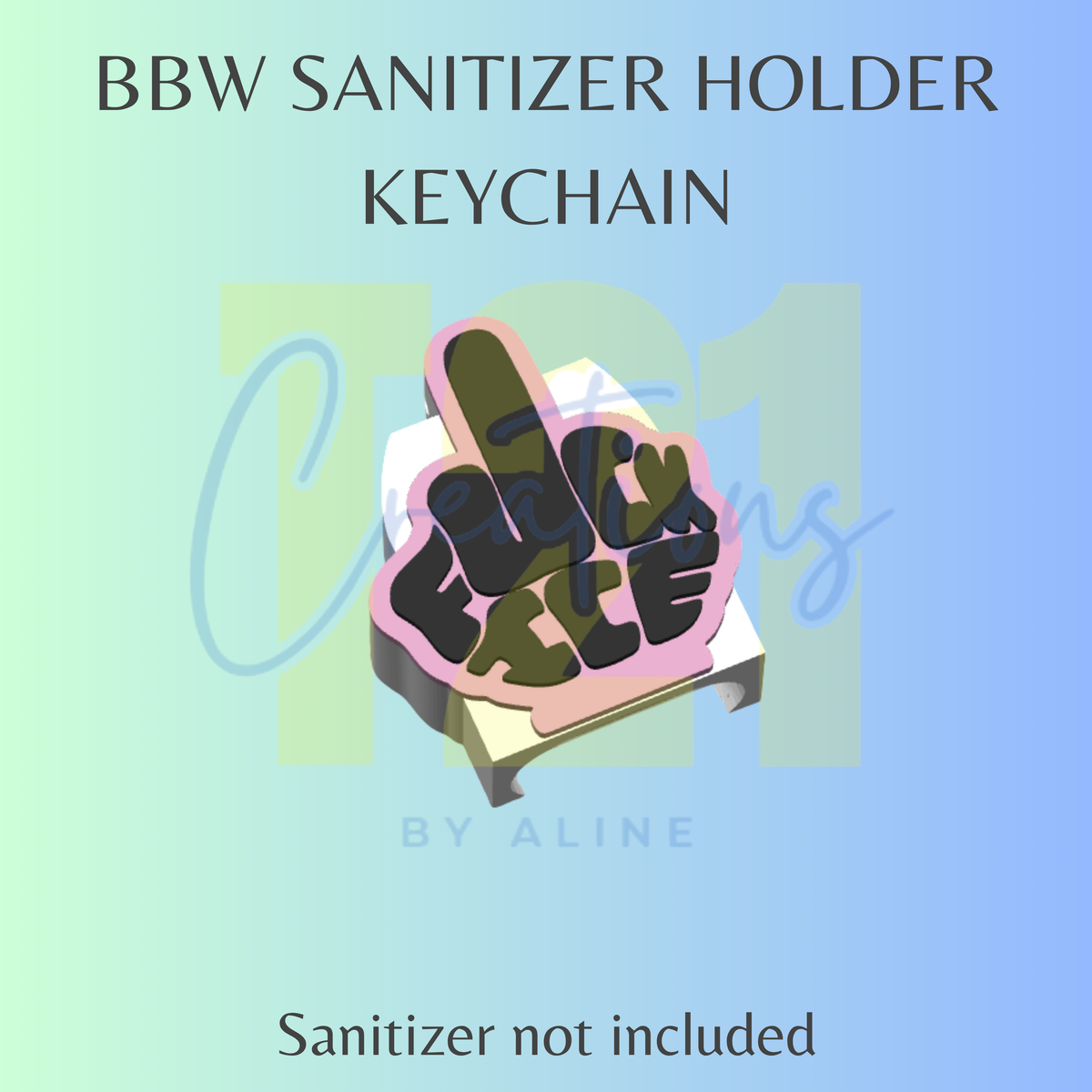 F*** ICE BBW SANITIZER KEYCHAIN