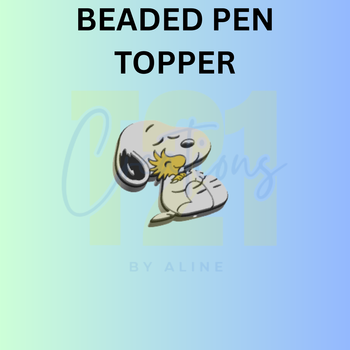 WHITE DOG PEN TOPPER