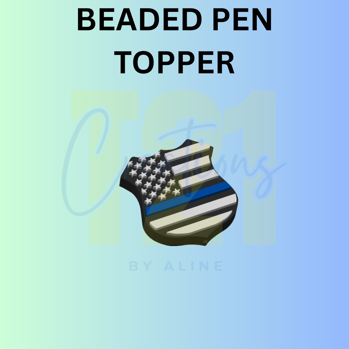 POLICE PEN TOPPER