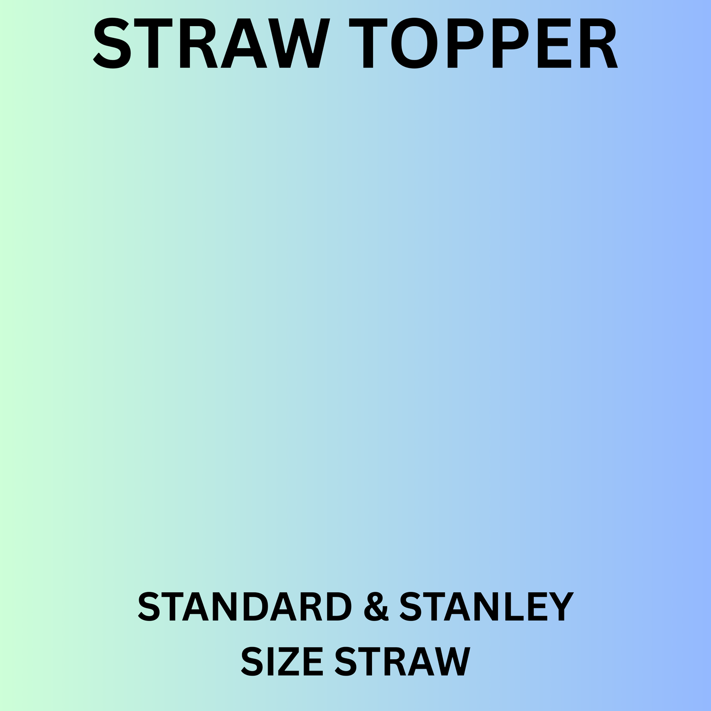 HEROE 5 STRAW TOPPER