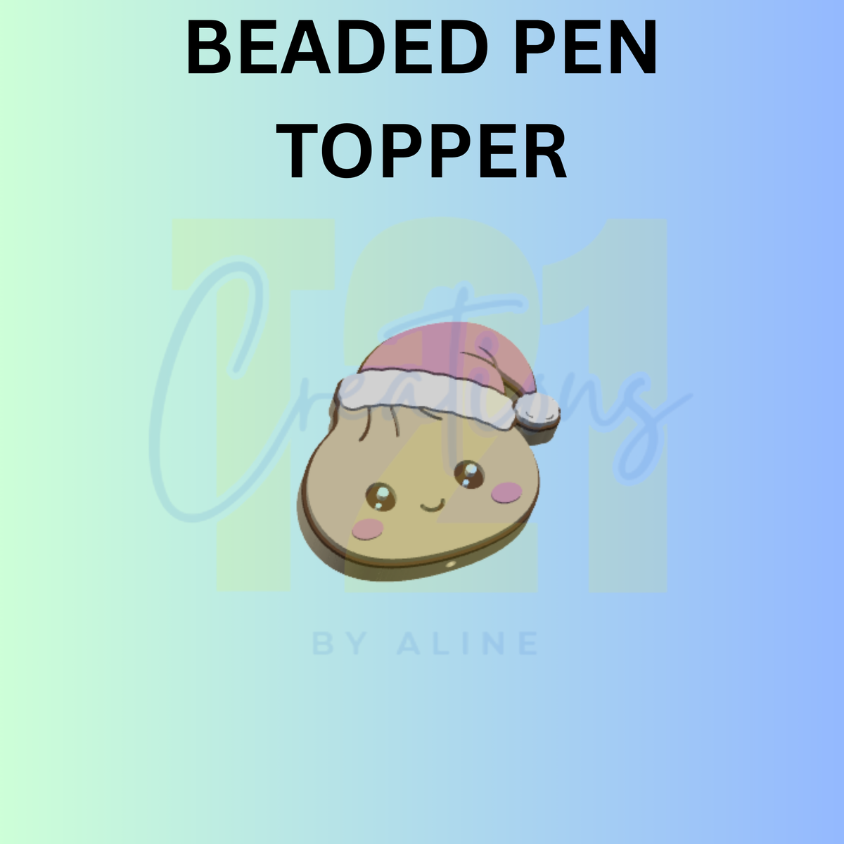 XMAS DUMPLING PEN TOPPER