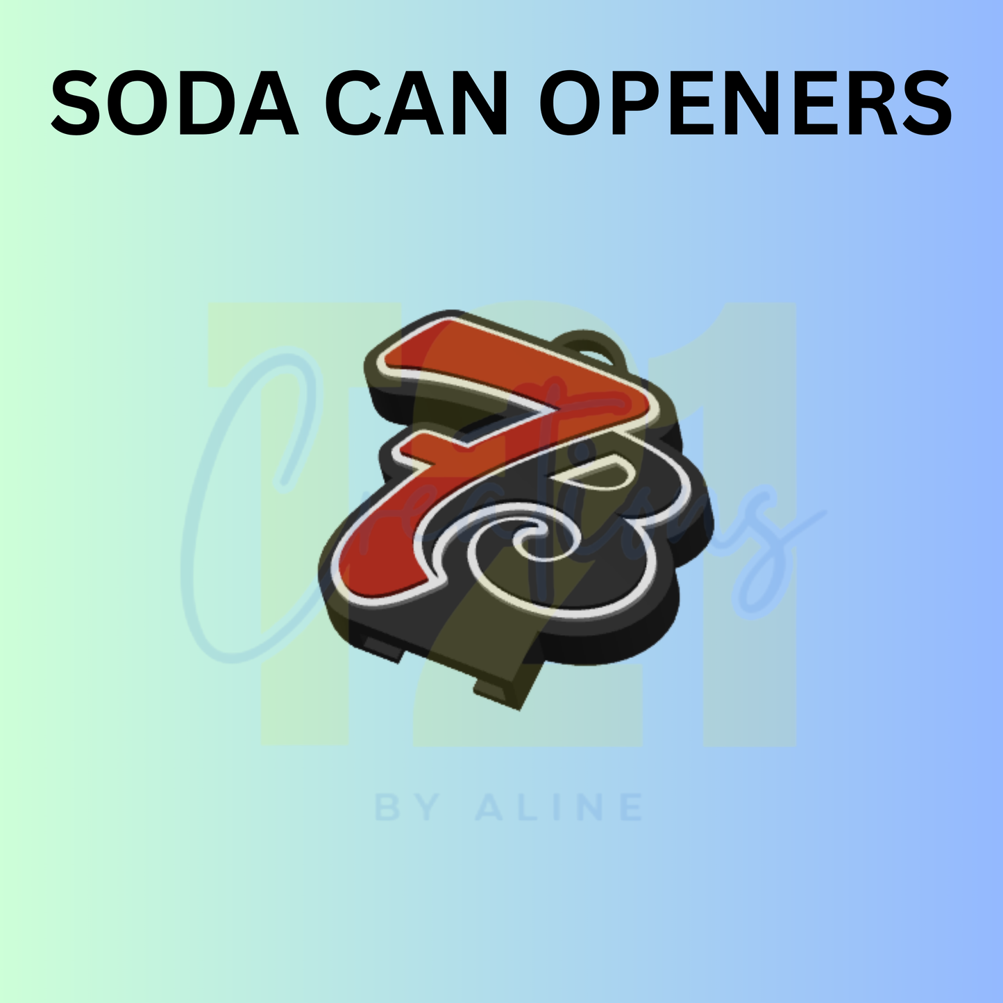 7-B SODA CAN OPENER KEYCHAIN