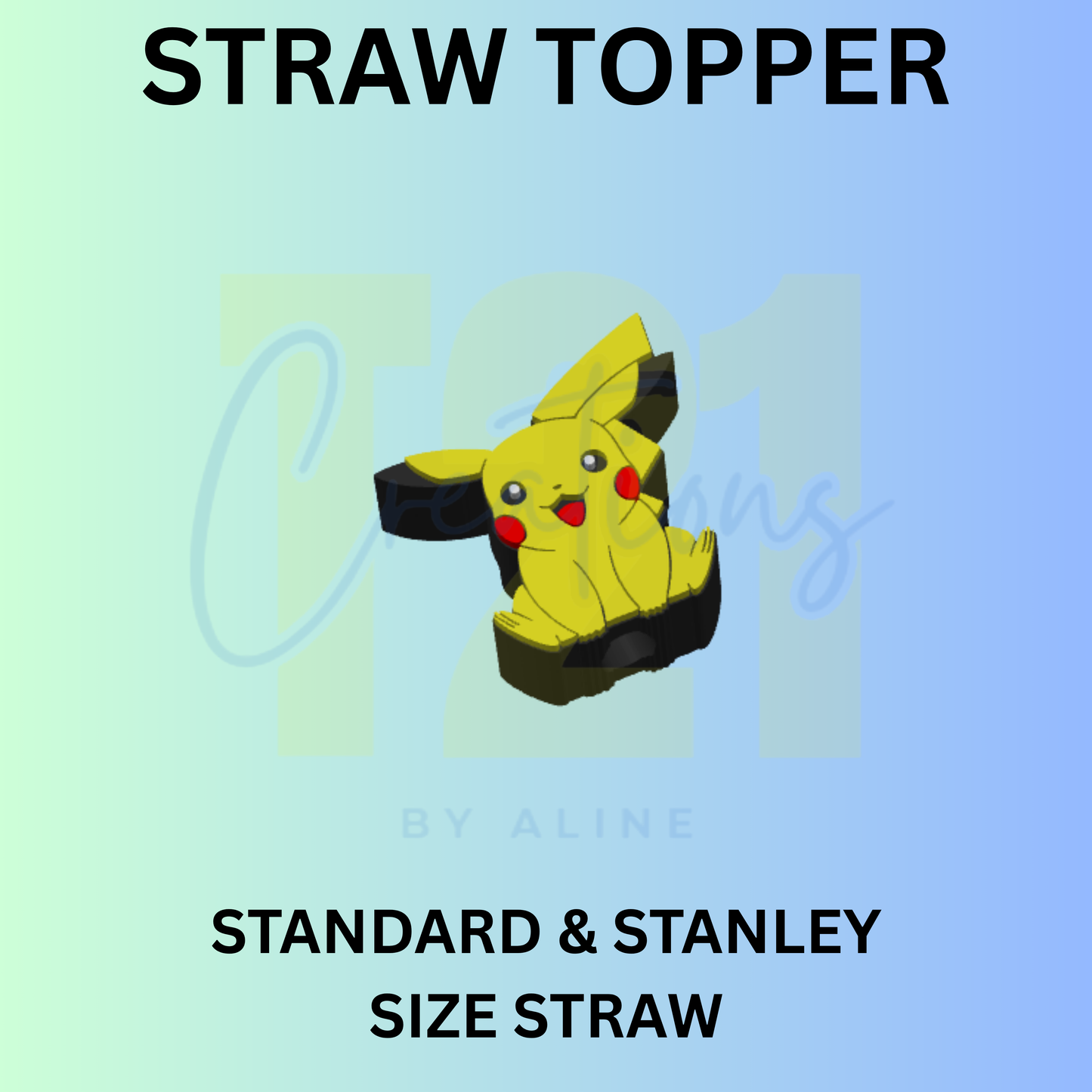 PI-KA STRAW TOPPER