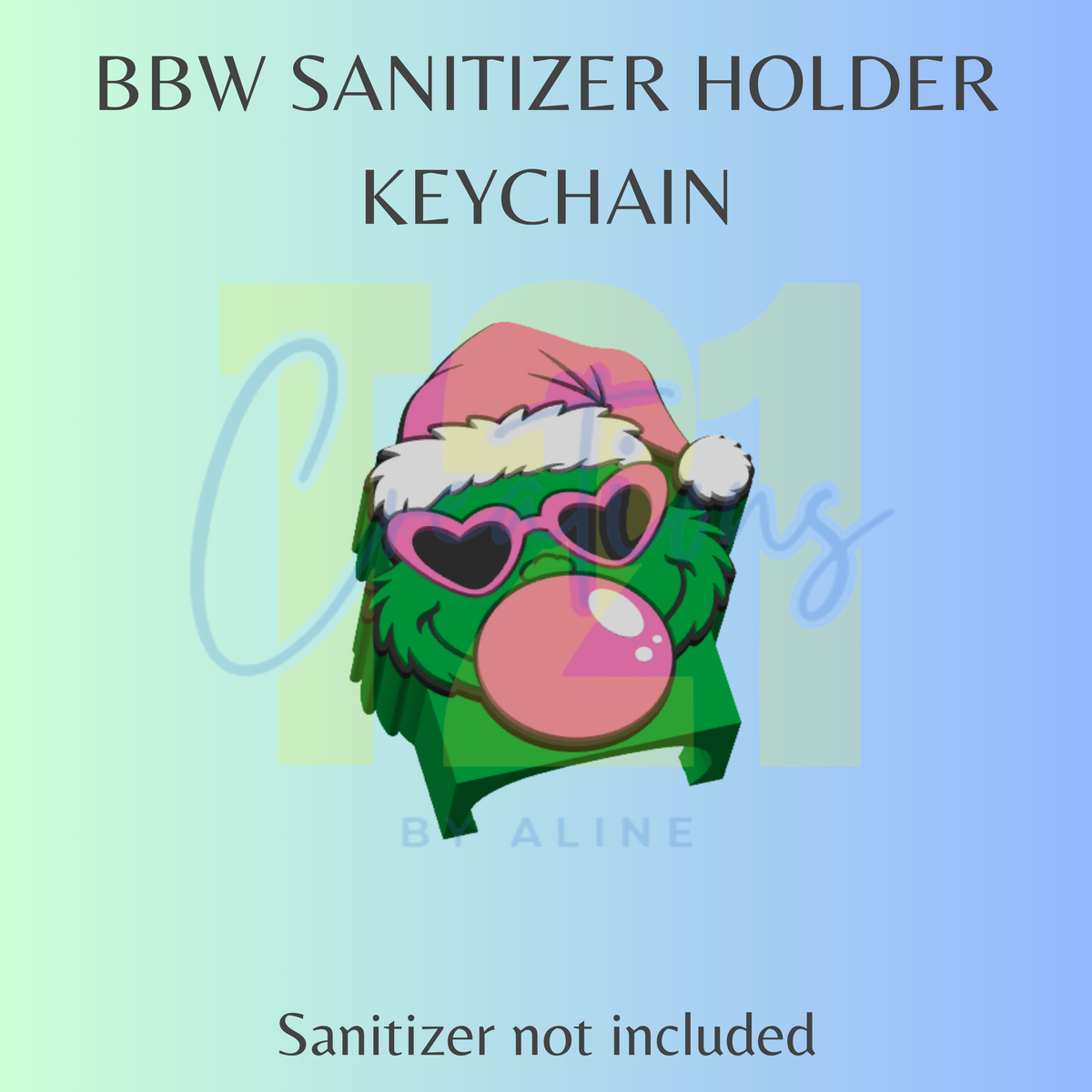 COOL GROUCH BBW SANITIZER KEYCHAIN