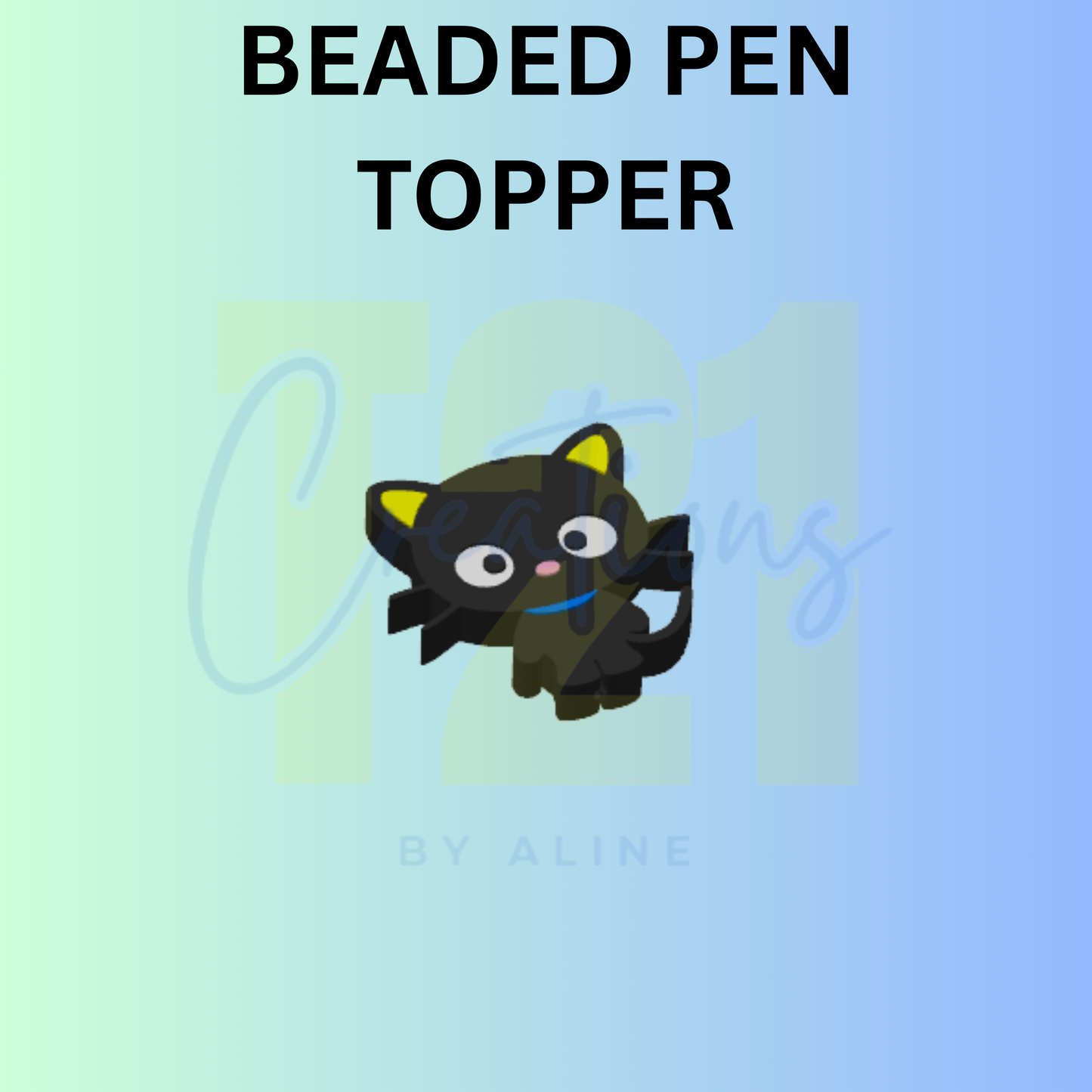 CHOCO CAT PEN TOPPER