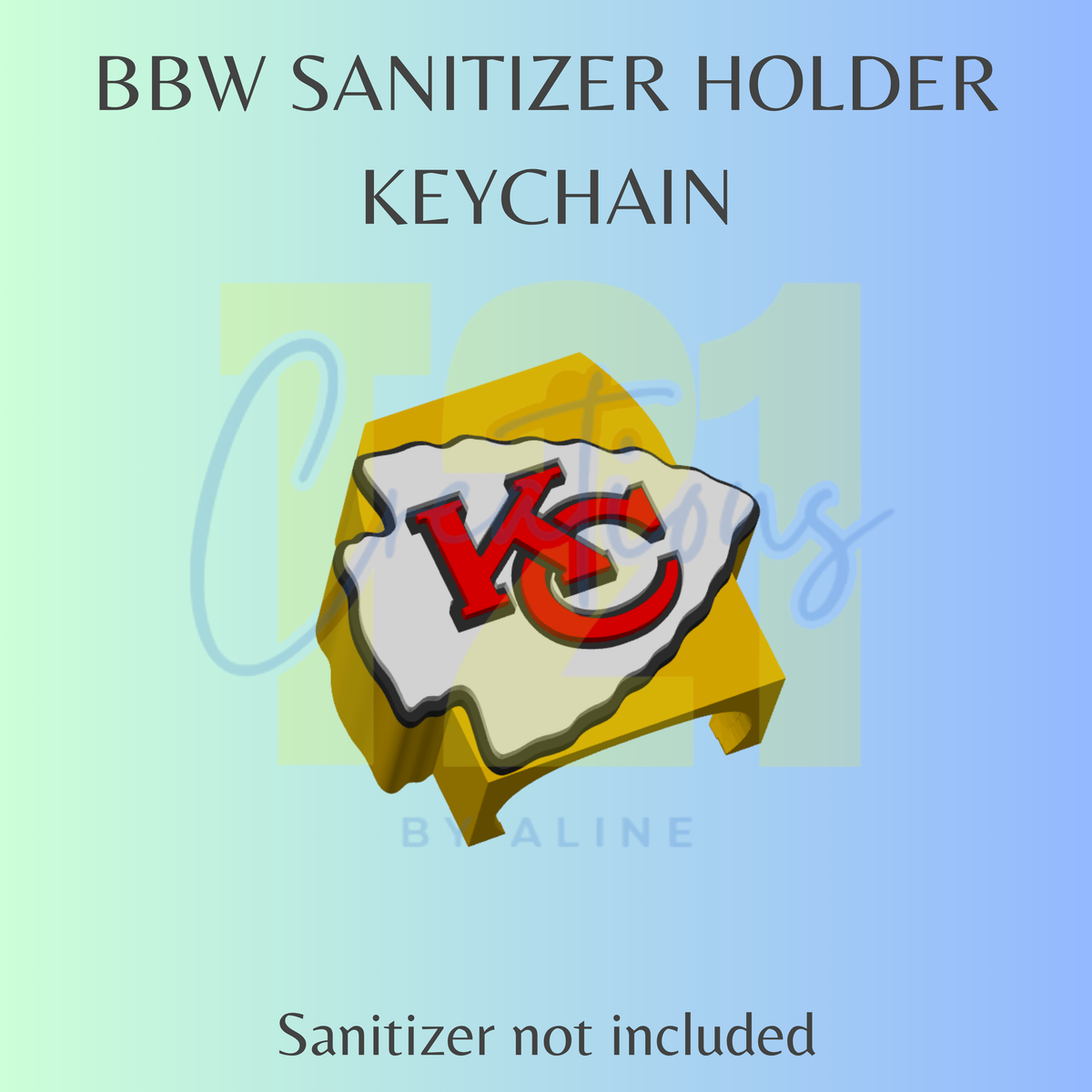 K/C BBW SANITIZER KEYCHAIN