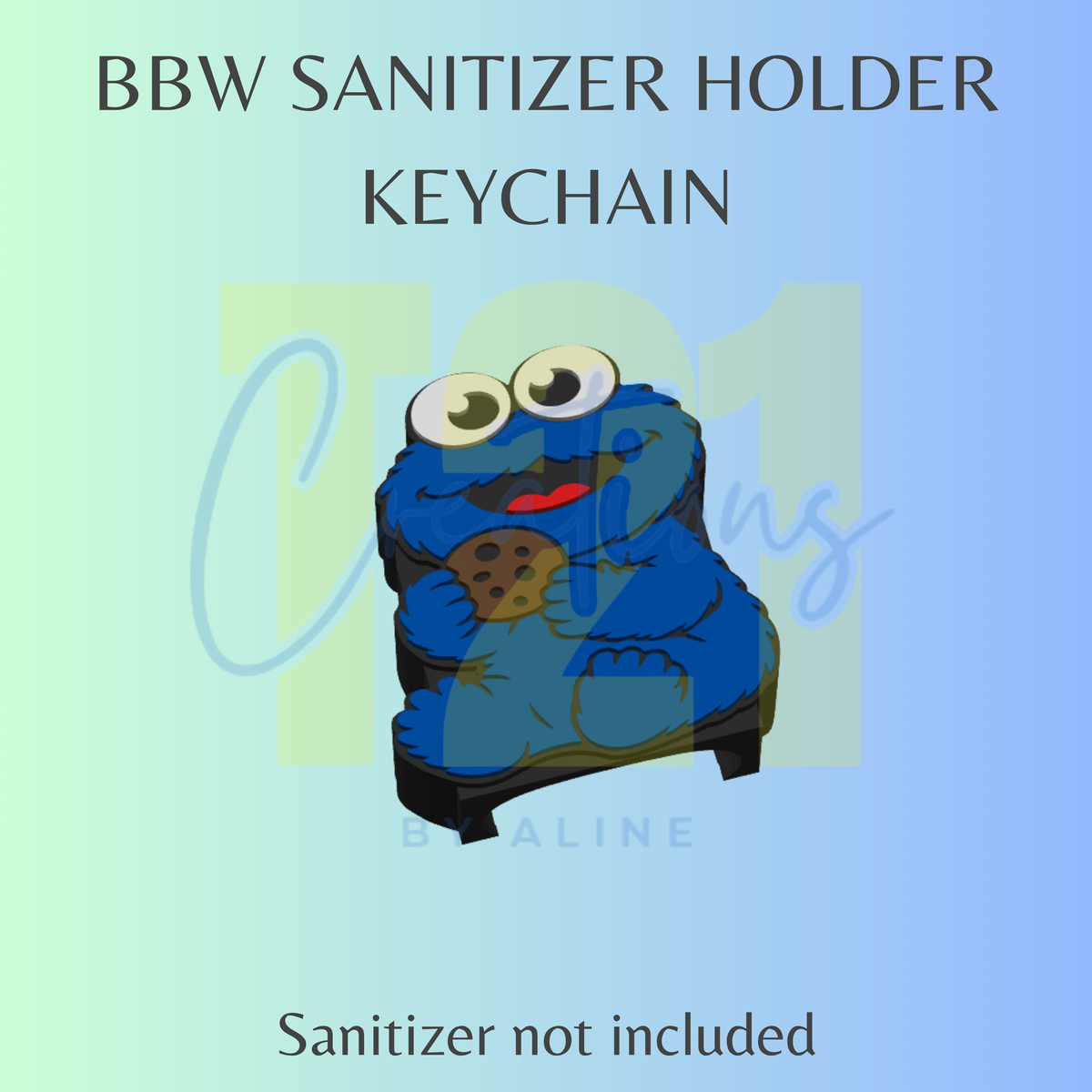 MONSTER OF COOKIES BBW SANITIZER KEYCHAIN