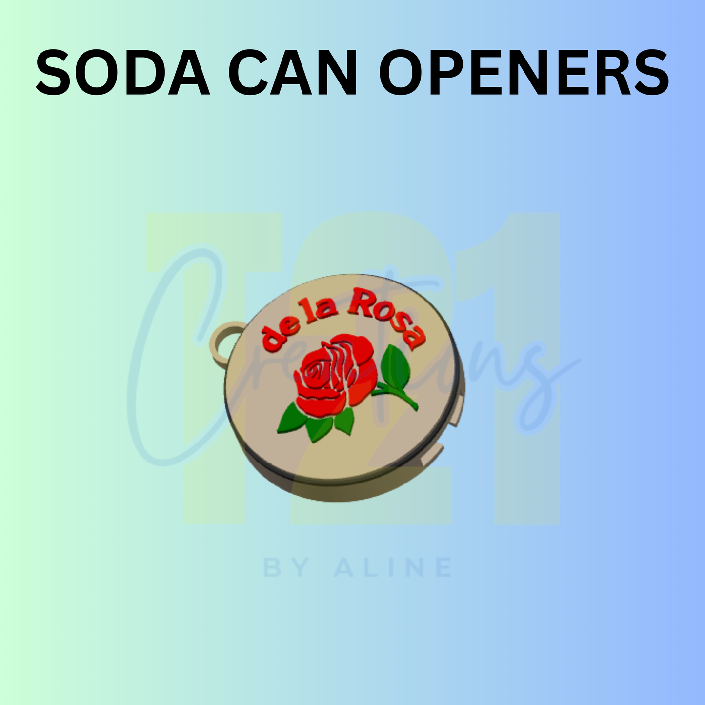 MAZAPAN SODA CAN OPENER KEYCHAIN
