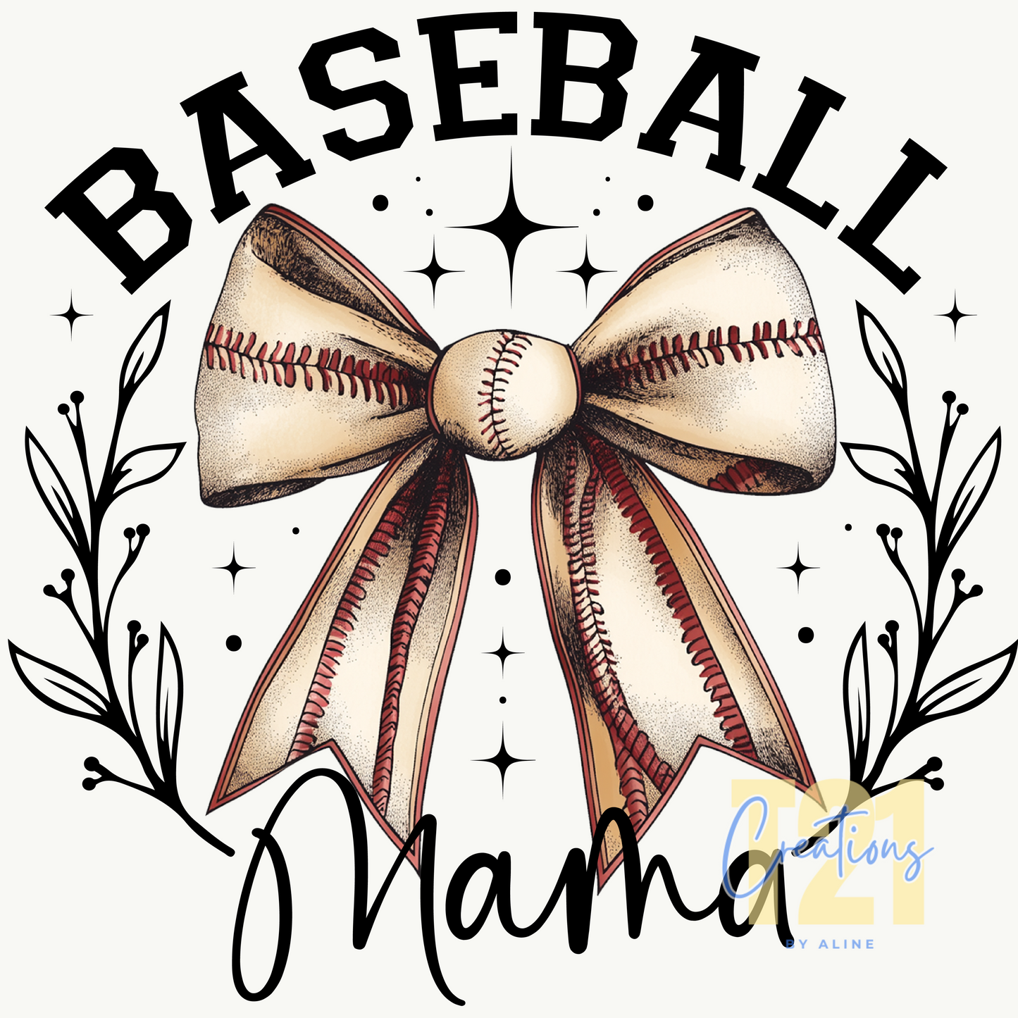BASEBALL MAMA DTF TRANSFER