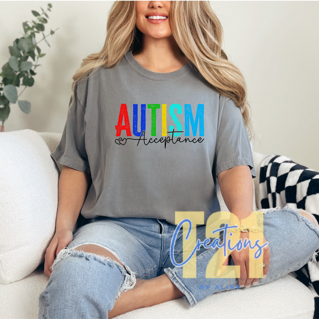 AUTISM ACCEPTANCE TSHIRT