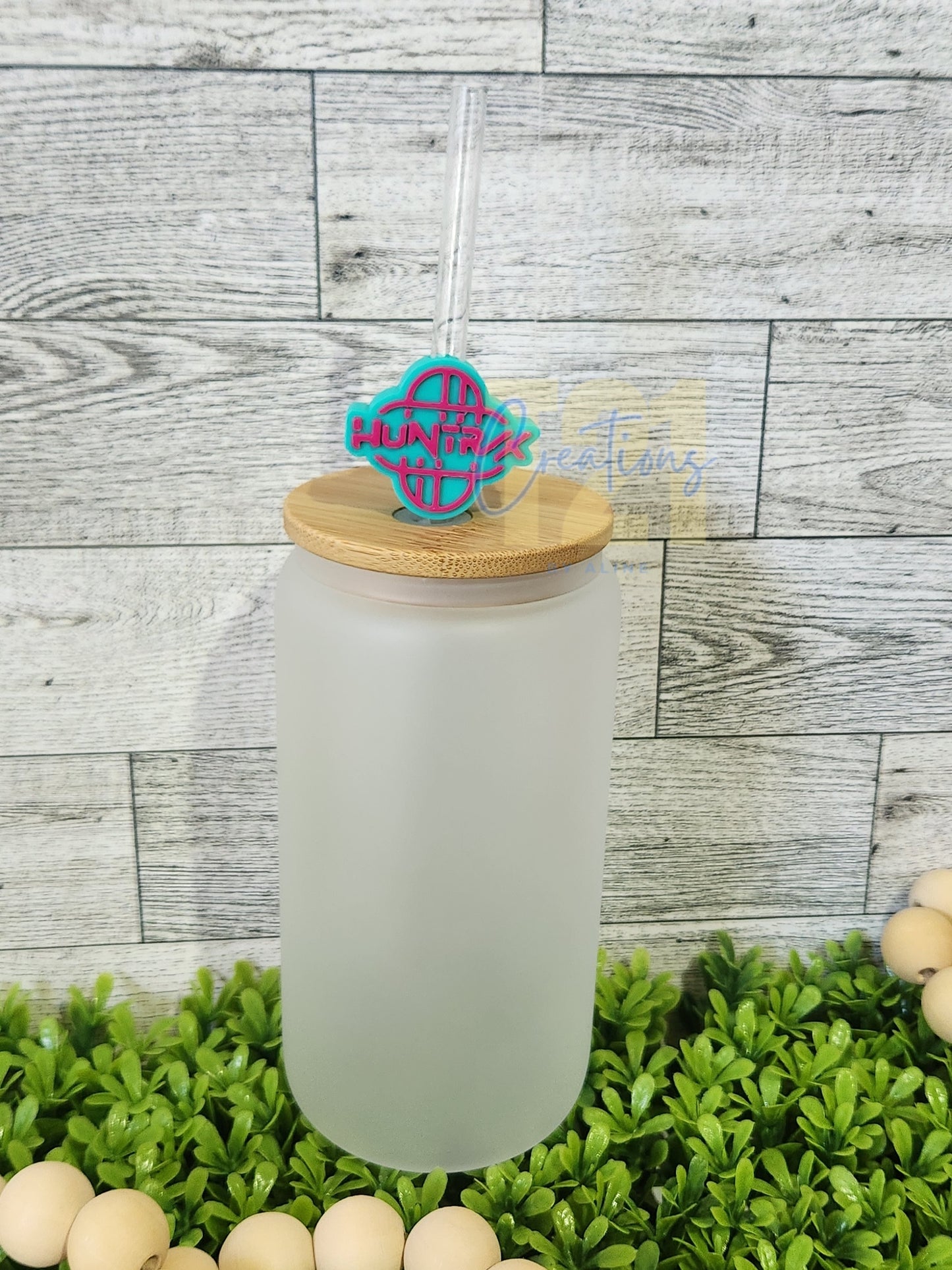 KPOP LOGO STRAW TOPPER