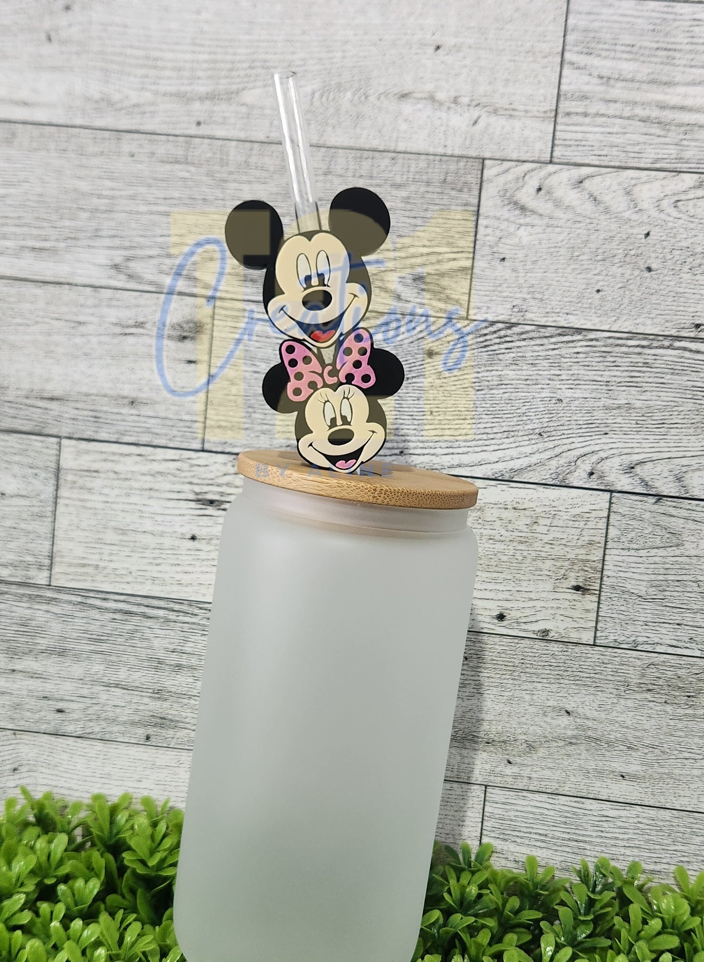 MOUSE STRAW TOPPER