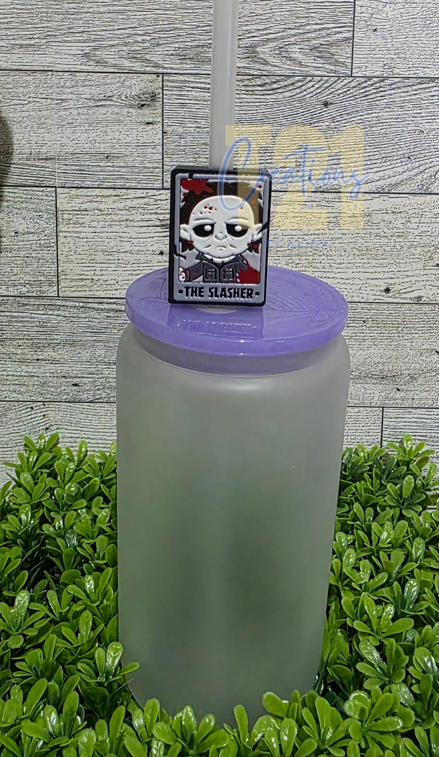 HORROR 6 STRAW TOPPER