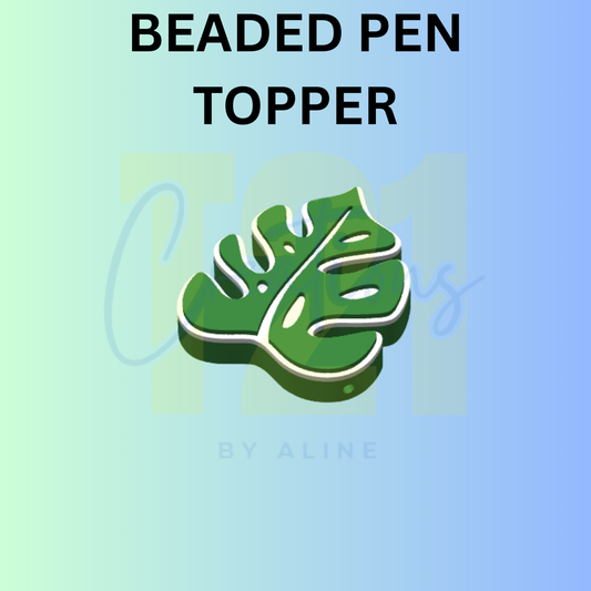 MONSTERA PEN TOPPER
